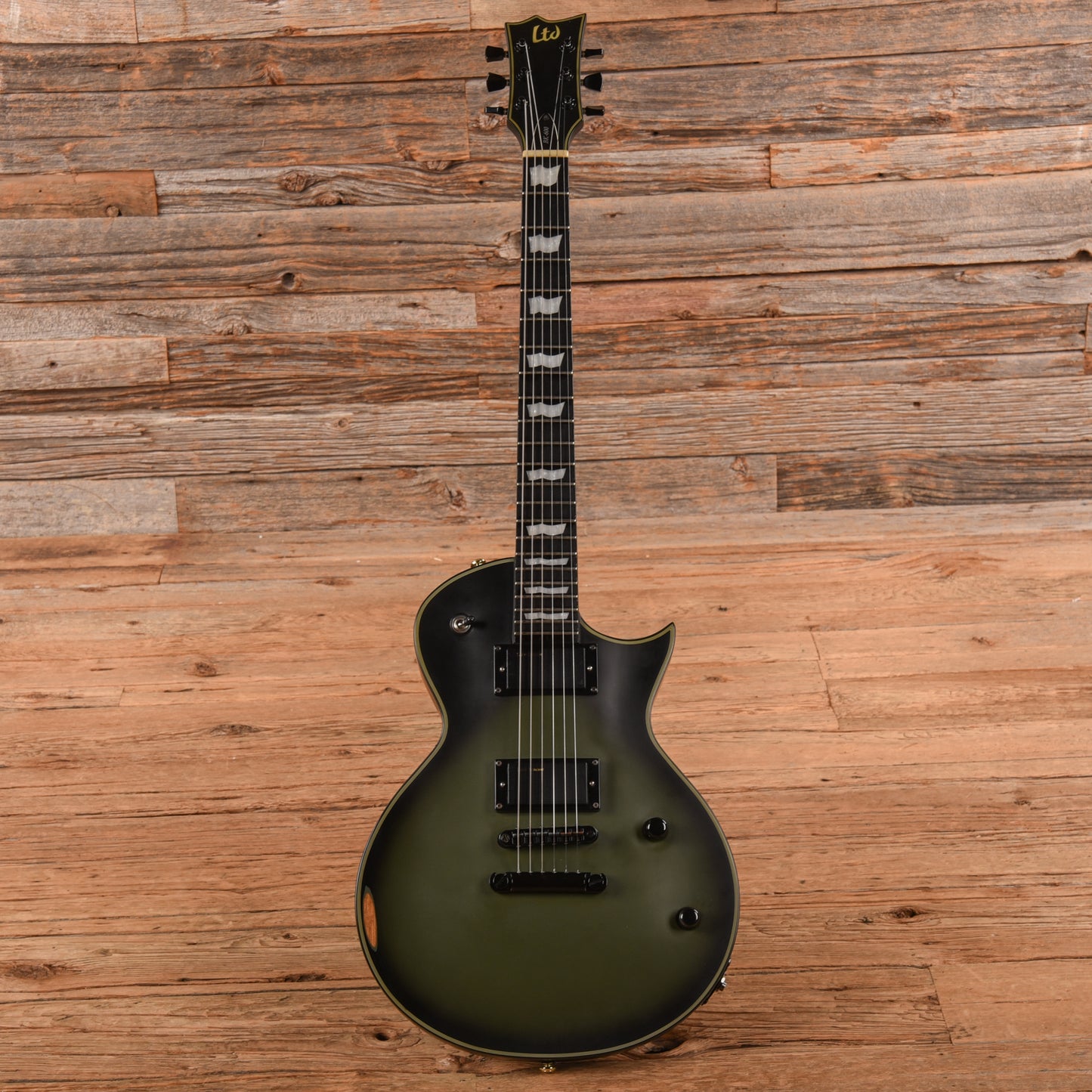 LTD BK-600 Bill Kelliher Signature Military Green Sunburst Satin 2016