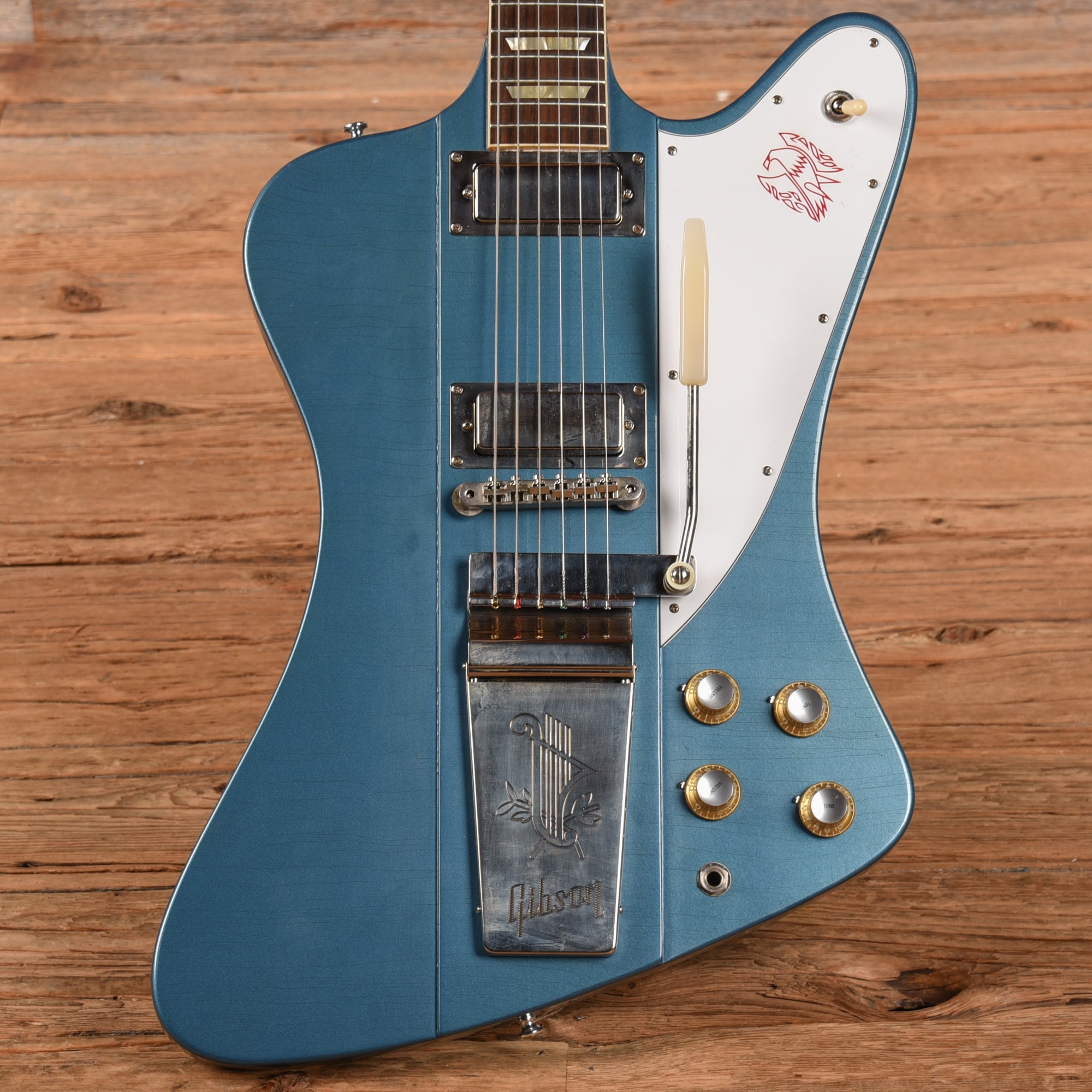 Gibson Custom Murphy Lab '63 Firebird V Reissue Ultra Light Aged Pelham Blue 2023