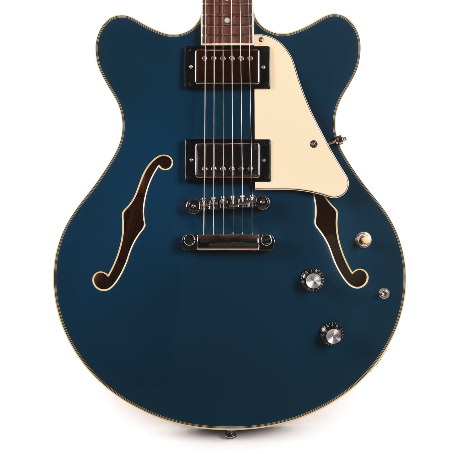 Orangewood Clementine Double Cutaway Chambered Electric Guitar Bluebird