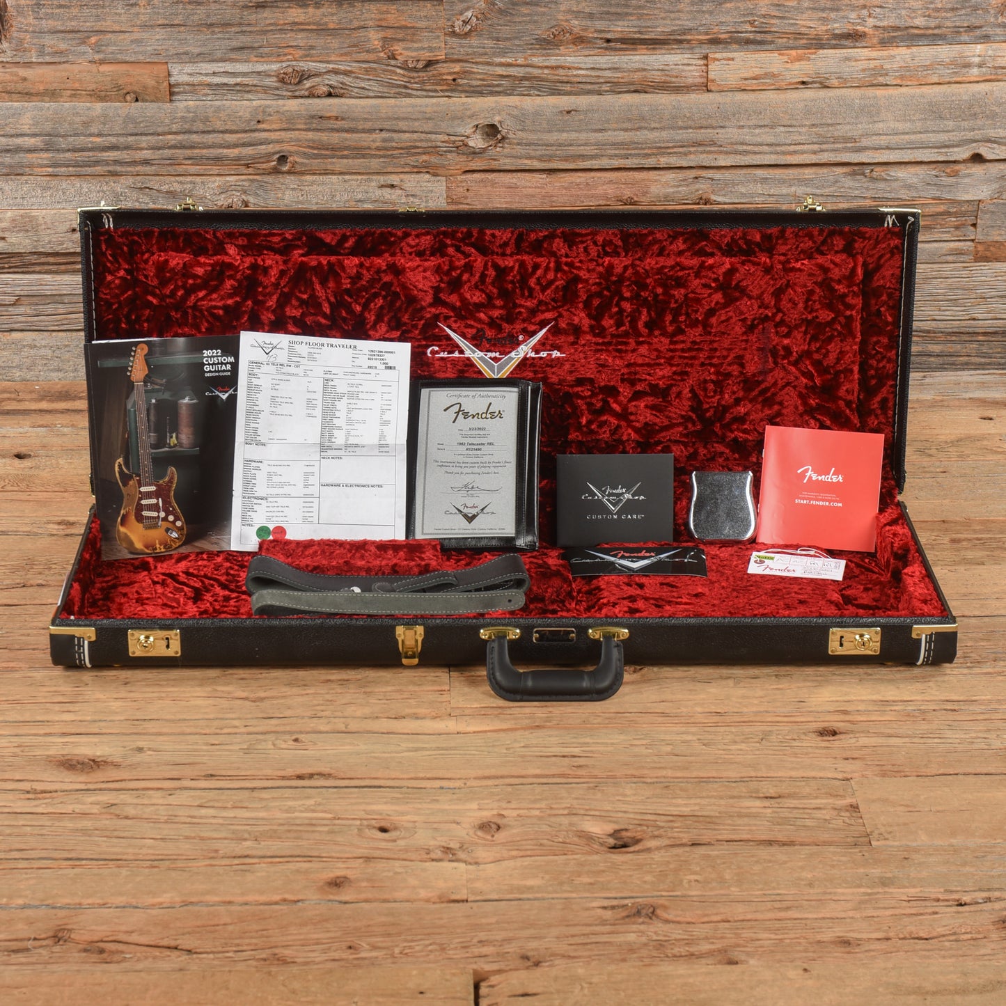 Fender Custom Shop '63 Telecaster Relic Candy Tangerine 2022