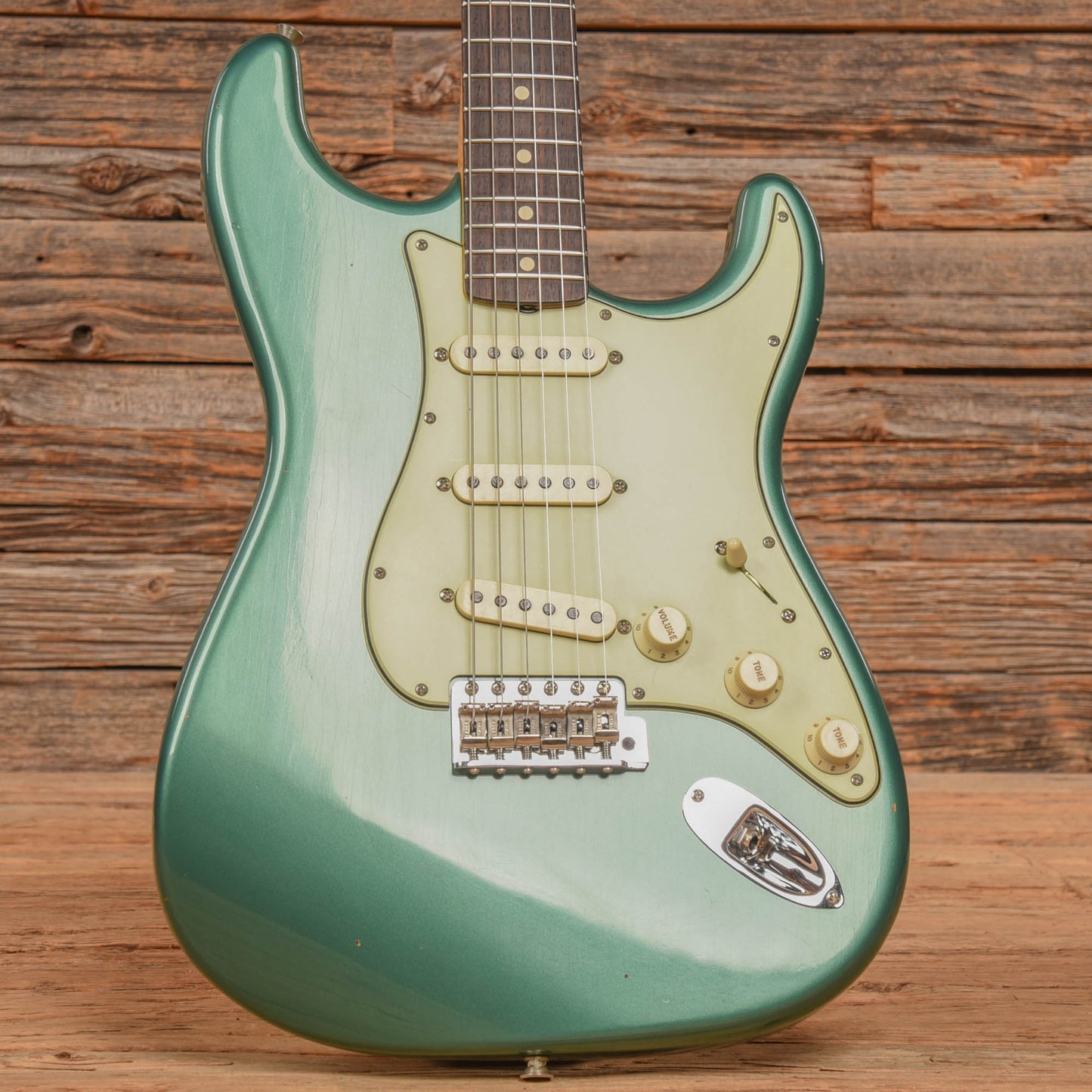Fender Custom Shop '60 Reissue Stratocaster Journeyman Relic Sherwood Green Metallic 2021