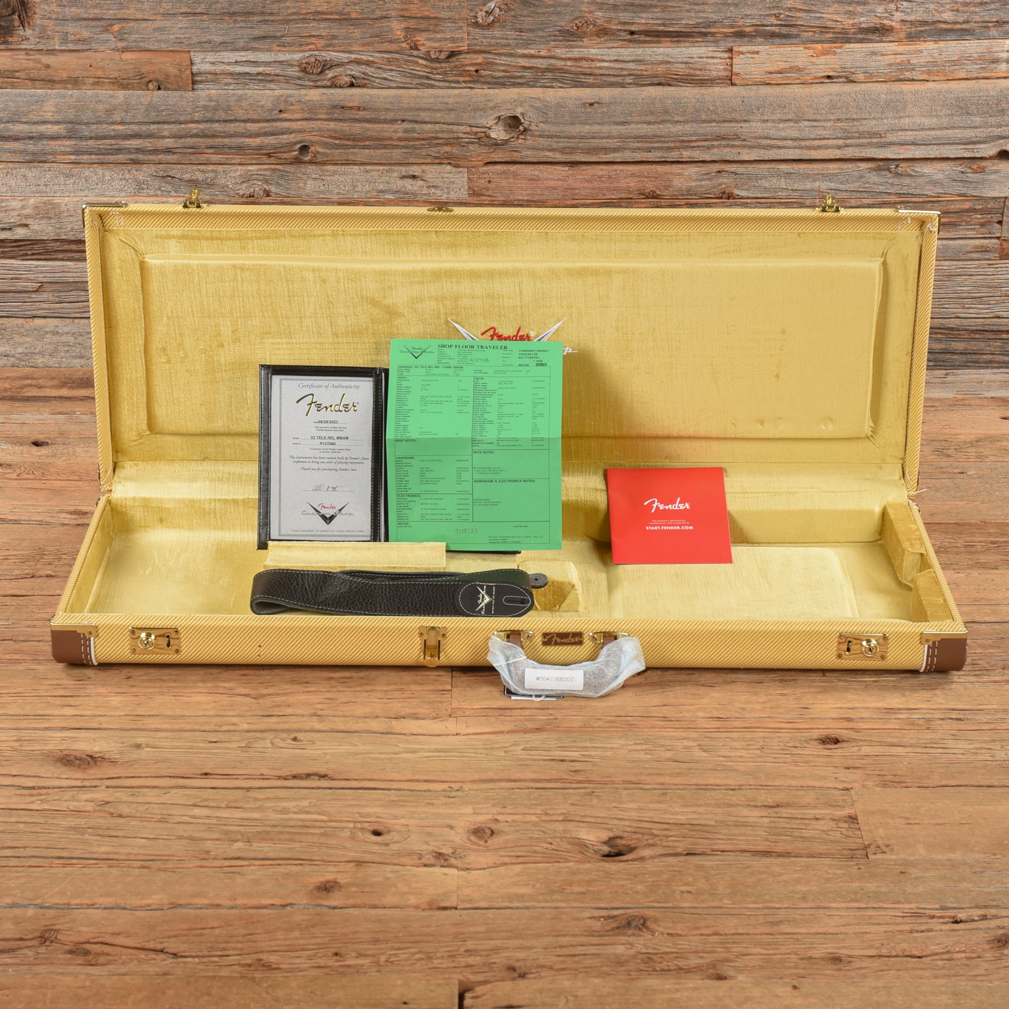 Fender Custom Shop Austin MacNutt Masterbuilt '52 Telecaster Relic 