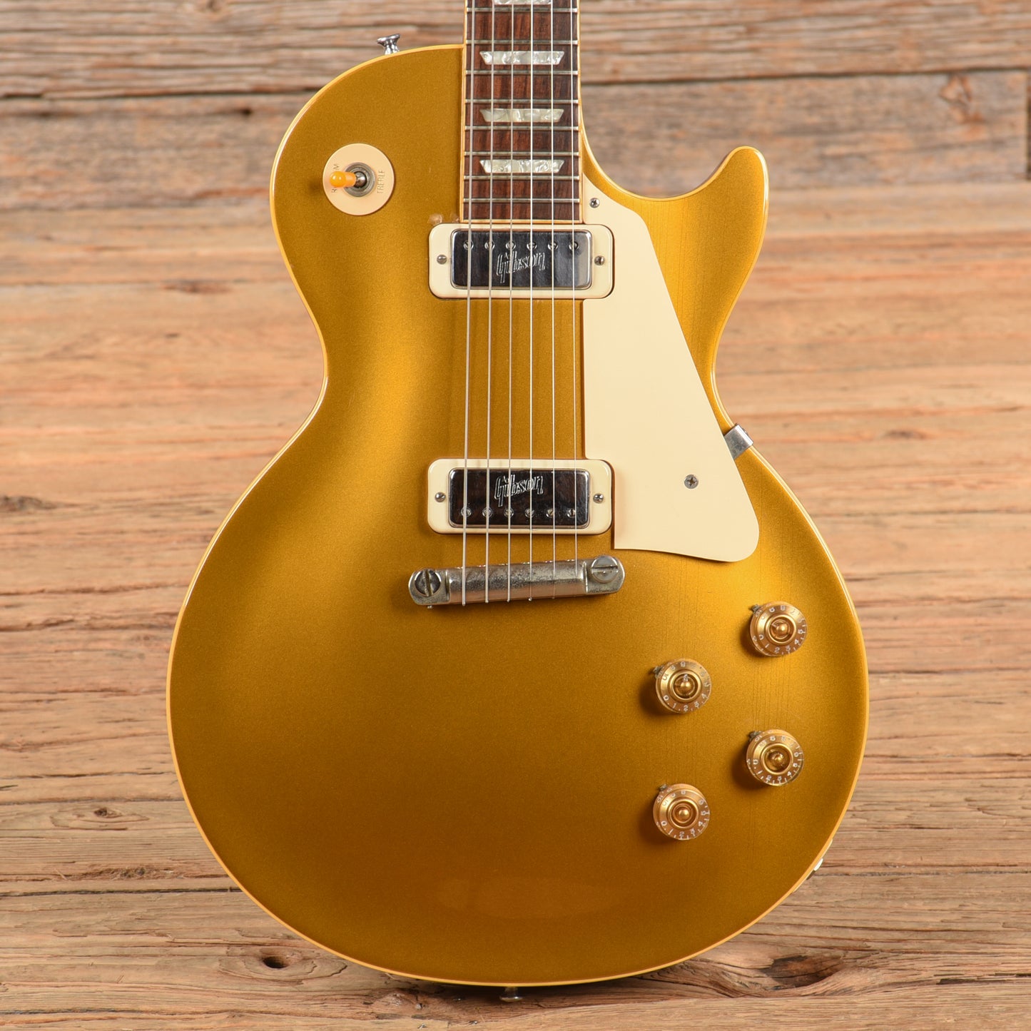 Gibson Custom Shop '54 Les Paul w/1972 Embossed Mini Humbuckers Goldtop 1996