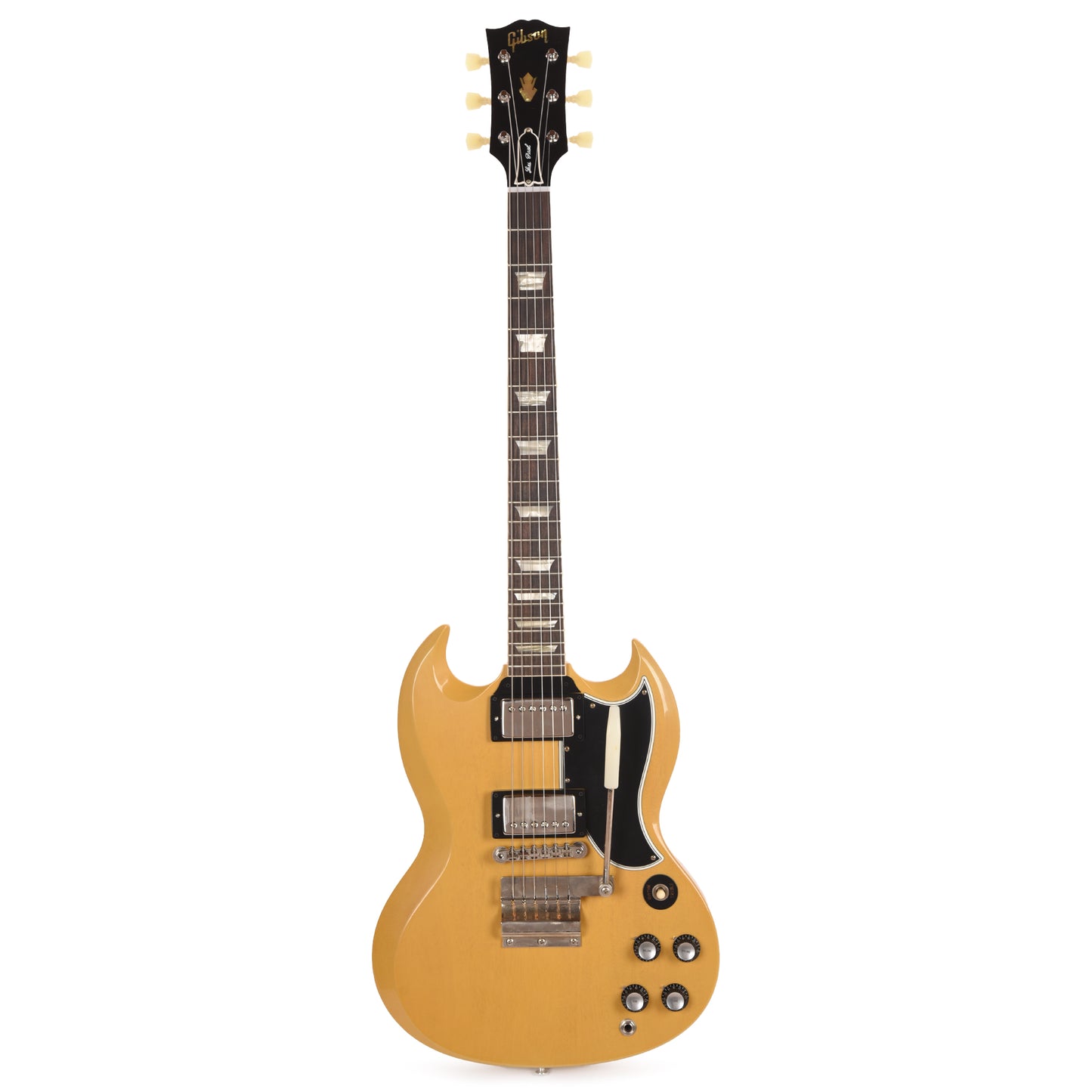 Gibson Custom Shop 1961 Les Paul SG Standard "CME Spec" Antique TV Yellow VOS w/Flat Short Maestro Vibrola