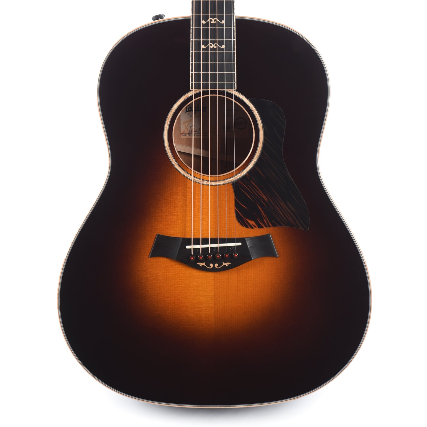 Taylor Custom Grand Pacific European Spruce/Mahogany Vintage Sunburst Top w/Figured Maple Binding