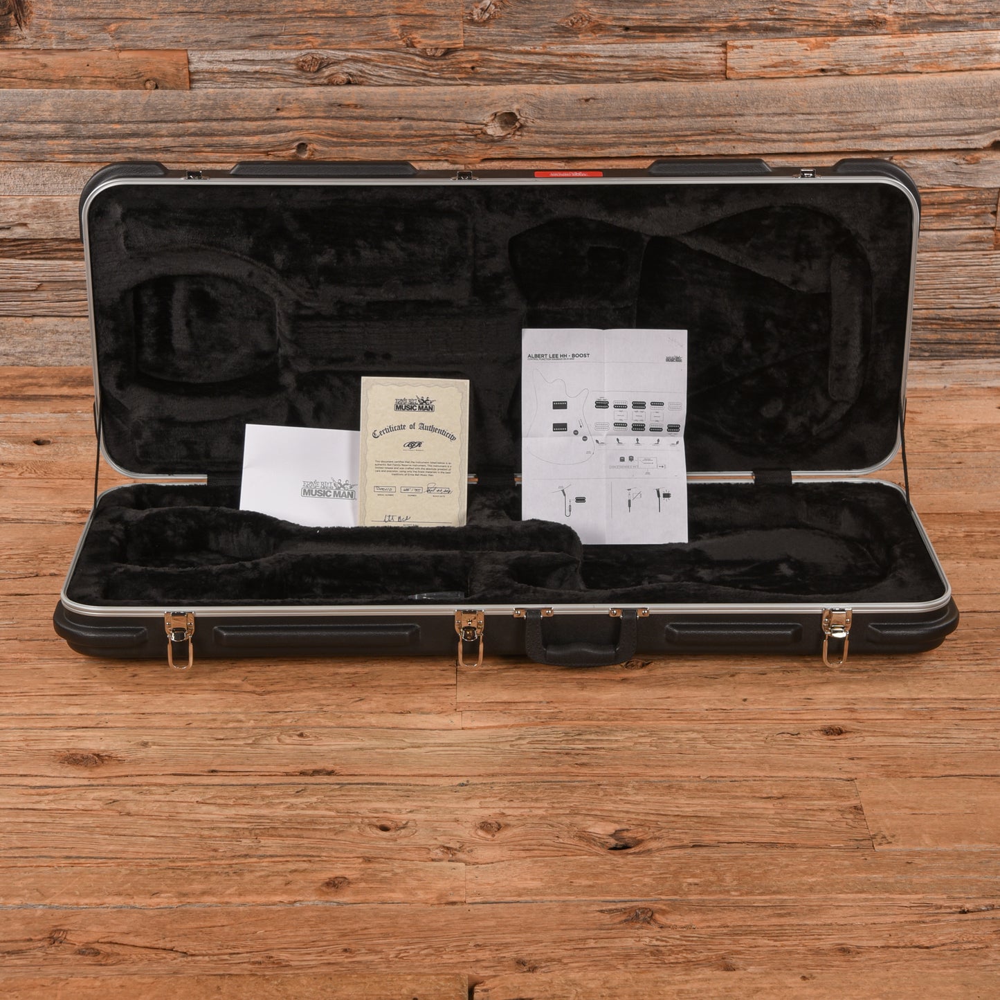 Music Man Ball Family Reserve Albert Lee Signature HH HT Cherry Punch