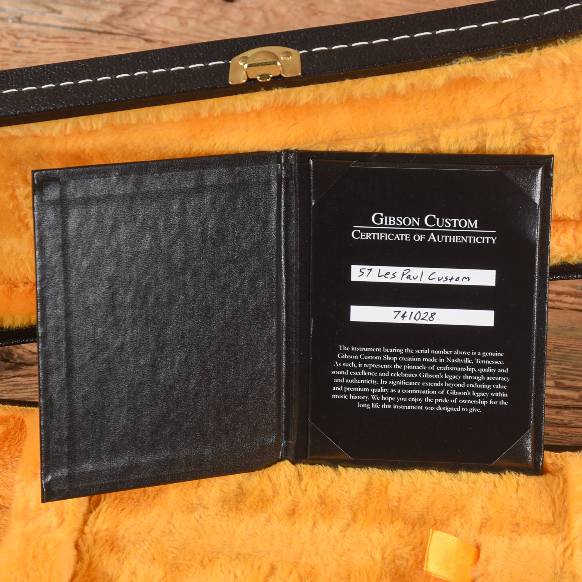 Gibson Custom M2M '57 Les Paul Custom Cardinal Red 2023 LEFTY