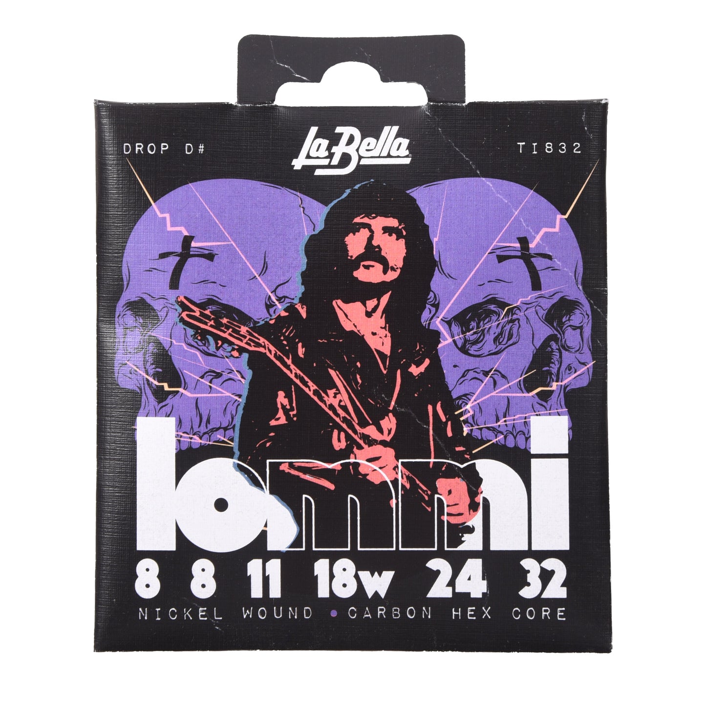 La Bella TI832 Tony Iommi Signature Electric Guitar Strings 8-32