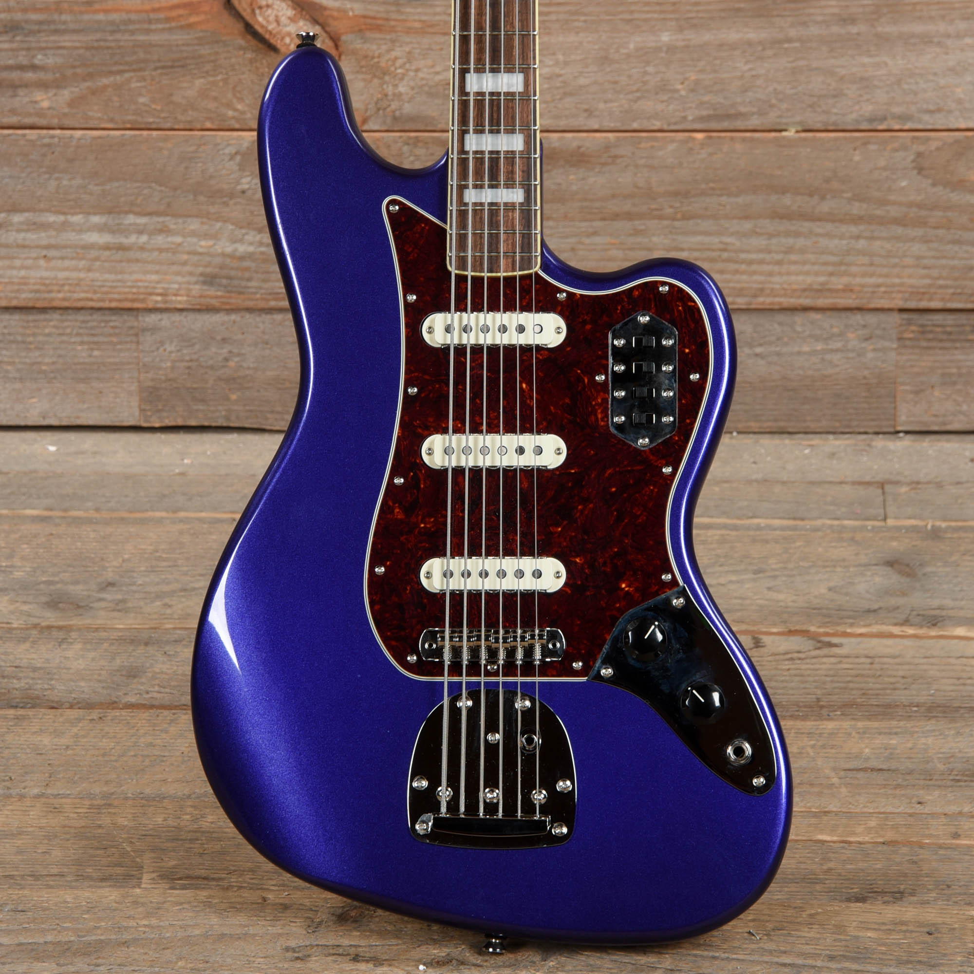 Squier Classic Vibe Bass VI Purple Metallic w/Matching Headcap
