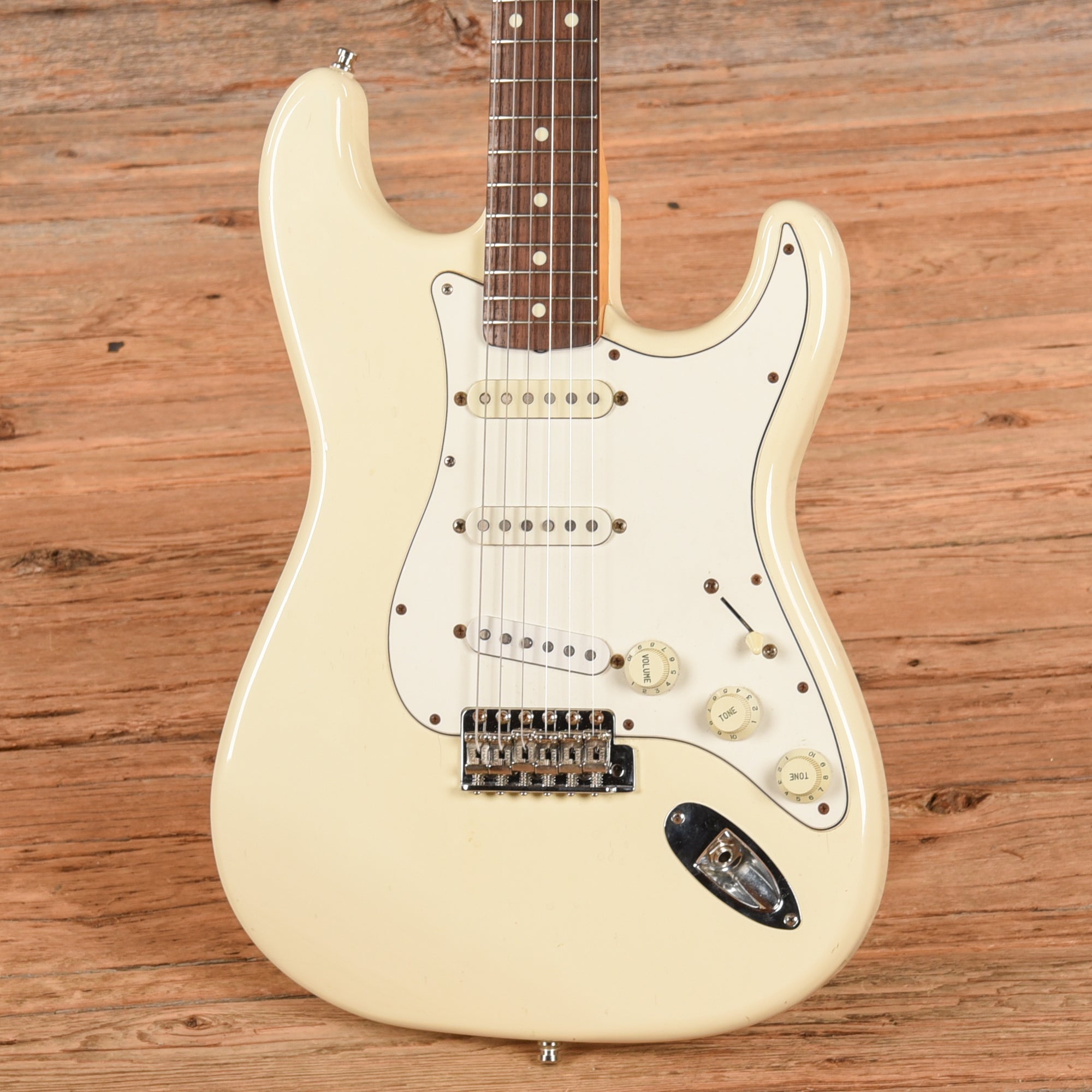 Fender MIJ Strat Neck w/MIJ ST-62 Body Olympic White 2020