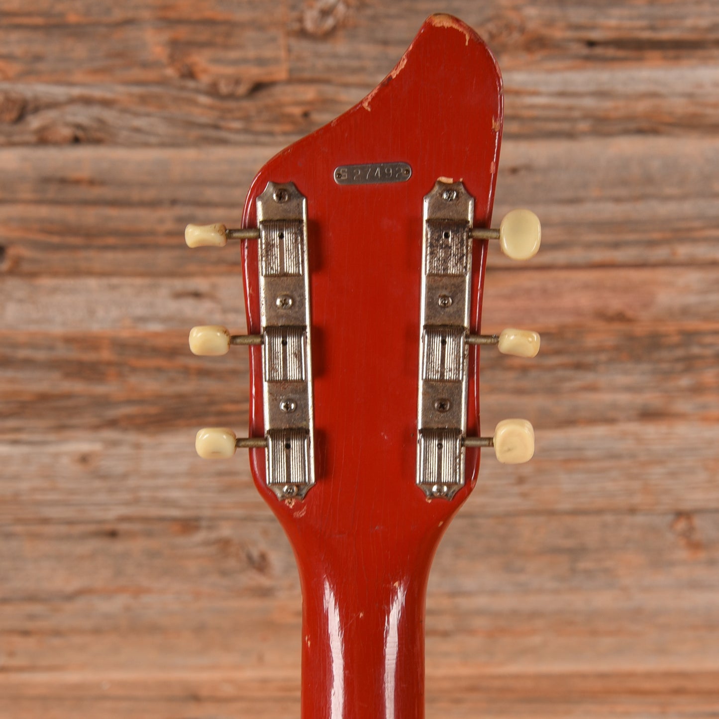 Supro Folkstar Fire Engine Red 1964