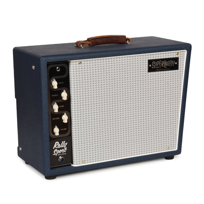 Super Larry Rally Sport Reverb 20w 1x12 Combo Amp Navy Blue