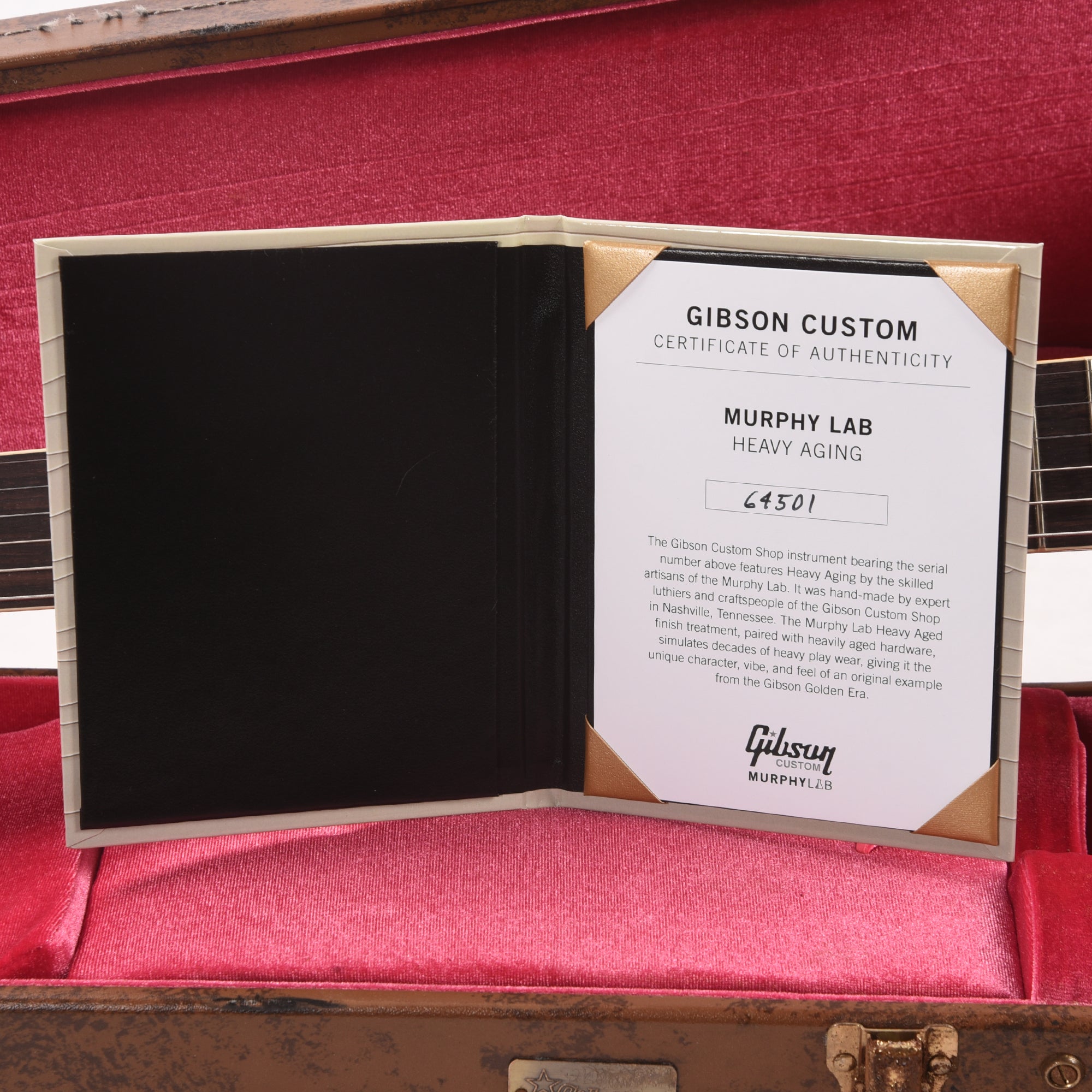 Gibson Custom Shop 1956 Les Paul Goldtop Reissue Double Gold All Over Ultralight Back Murphy Lab Heavy Aged