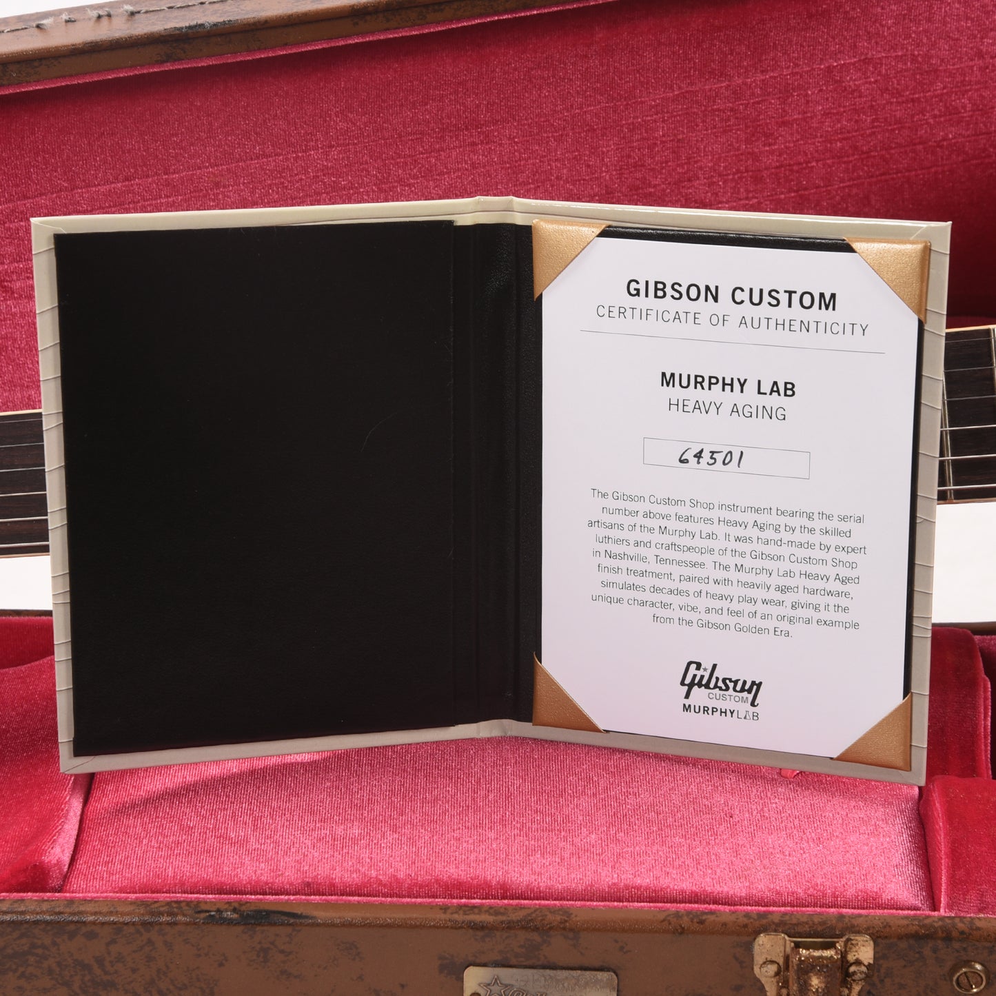 Gibson Custom Shop 1956 Les Paul Goldtop Reissue Double Gold All Over Ultralight Back Murphy Lab Heavy Aged