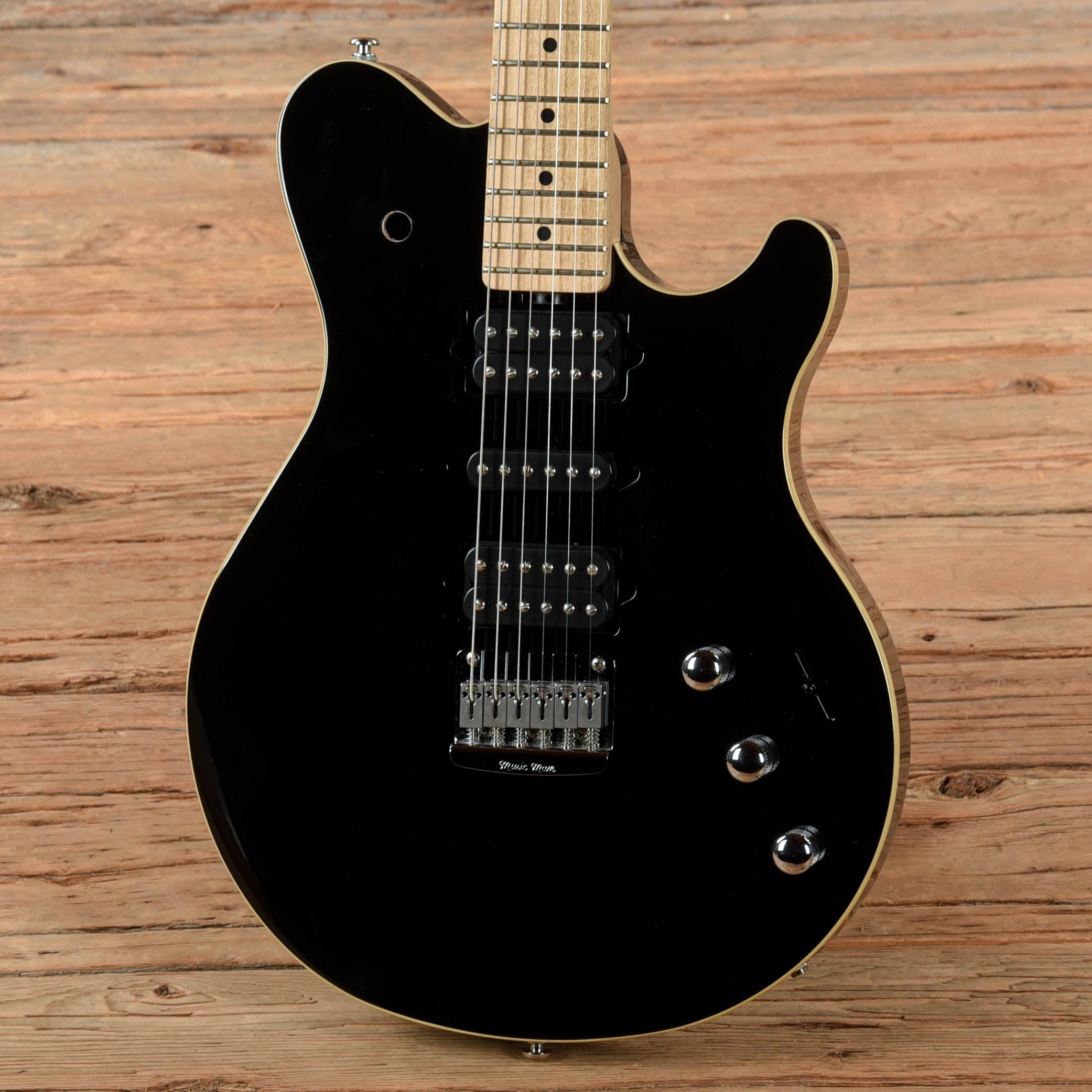 Music Man Game Changer Reflex HSH Hardtail Piezo Black 2012