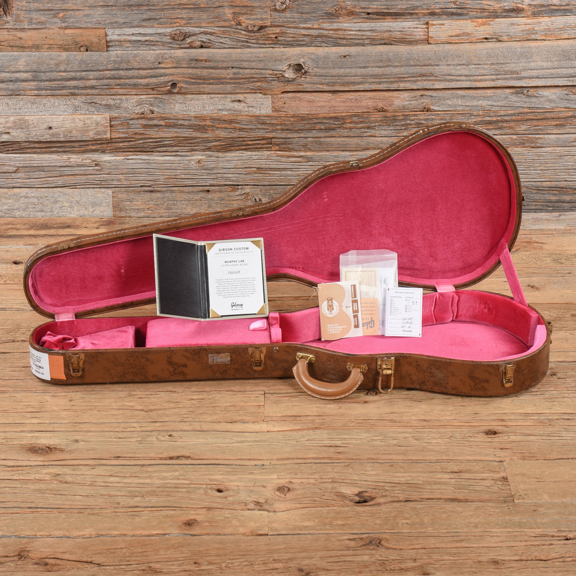 Gibson Custom Murphy Lab 57 Les Paul Goldtop Ultra Heavy Aged Goldtop 2024