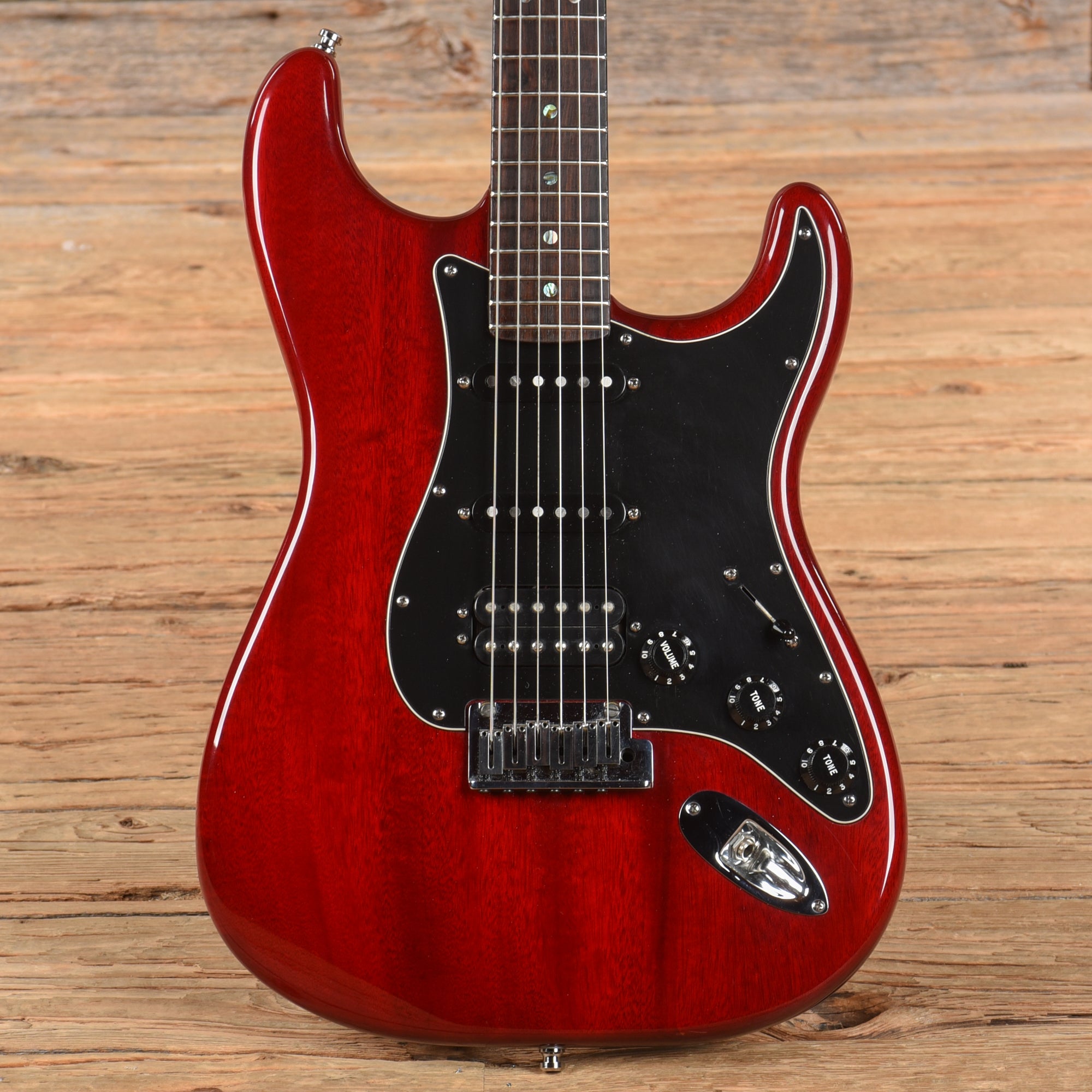 Fender American Select Mahogany Stratocaster HSS Crimson Red 2006
