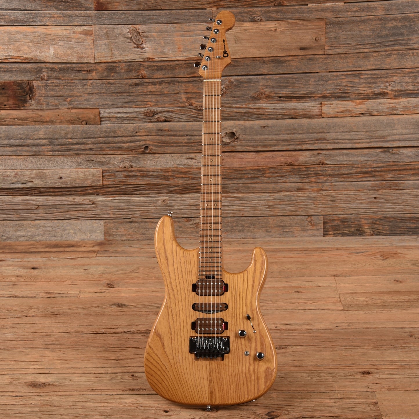 Charvel Guthrie Govan USA Signature HSH Natural Caramelized Ash 2018