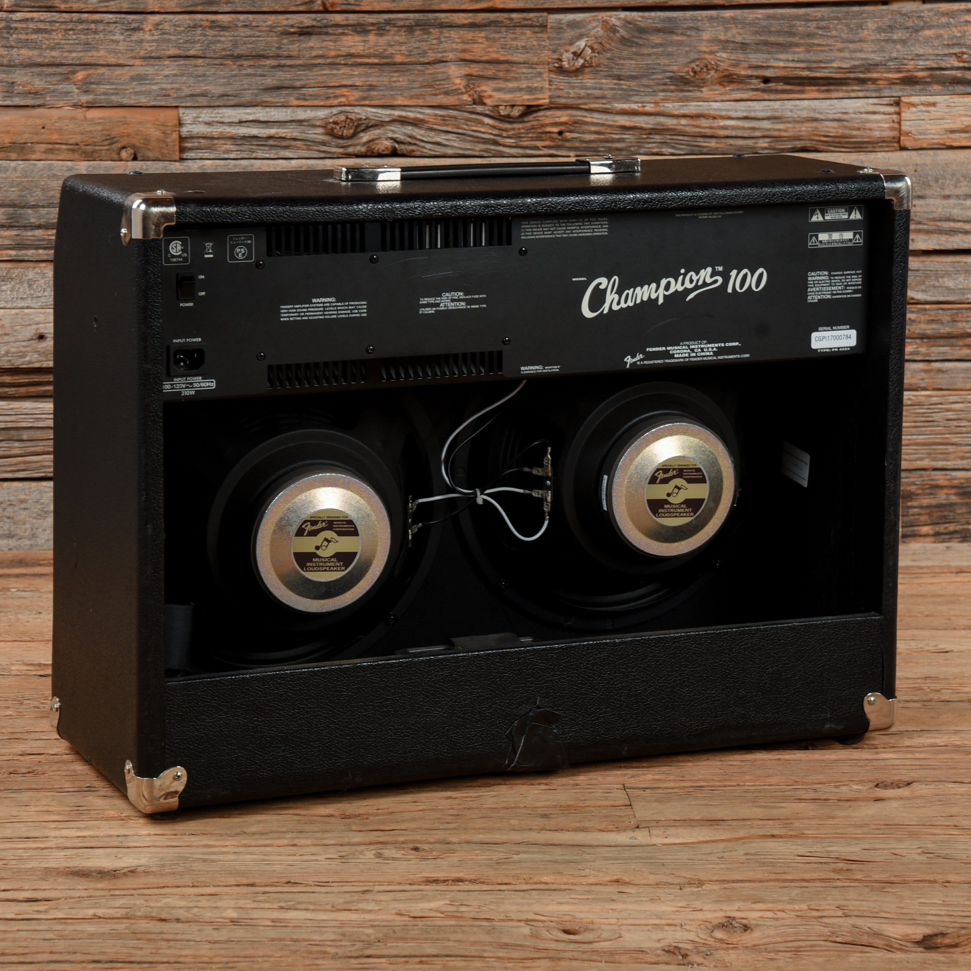 Fender Champion 100 2-Channel 100-Watt 2x12