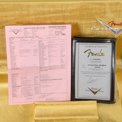 Fender Custom Shop Andy Hicks Masterbuilt '64 Fat Stratocaster  Journeyman Relic w/Brazilian Rosewood Fretboard Sunburst