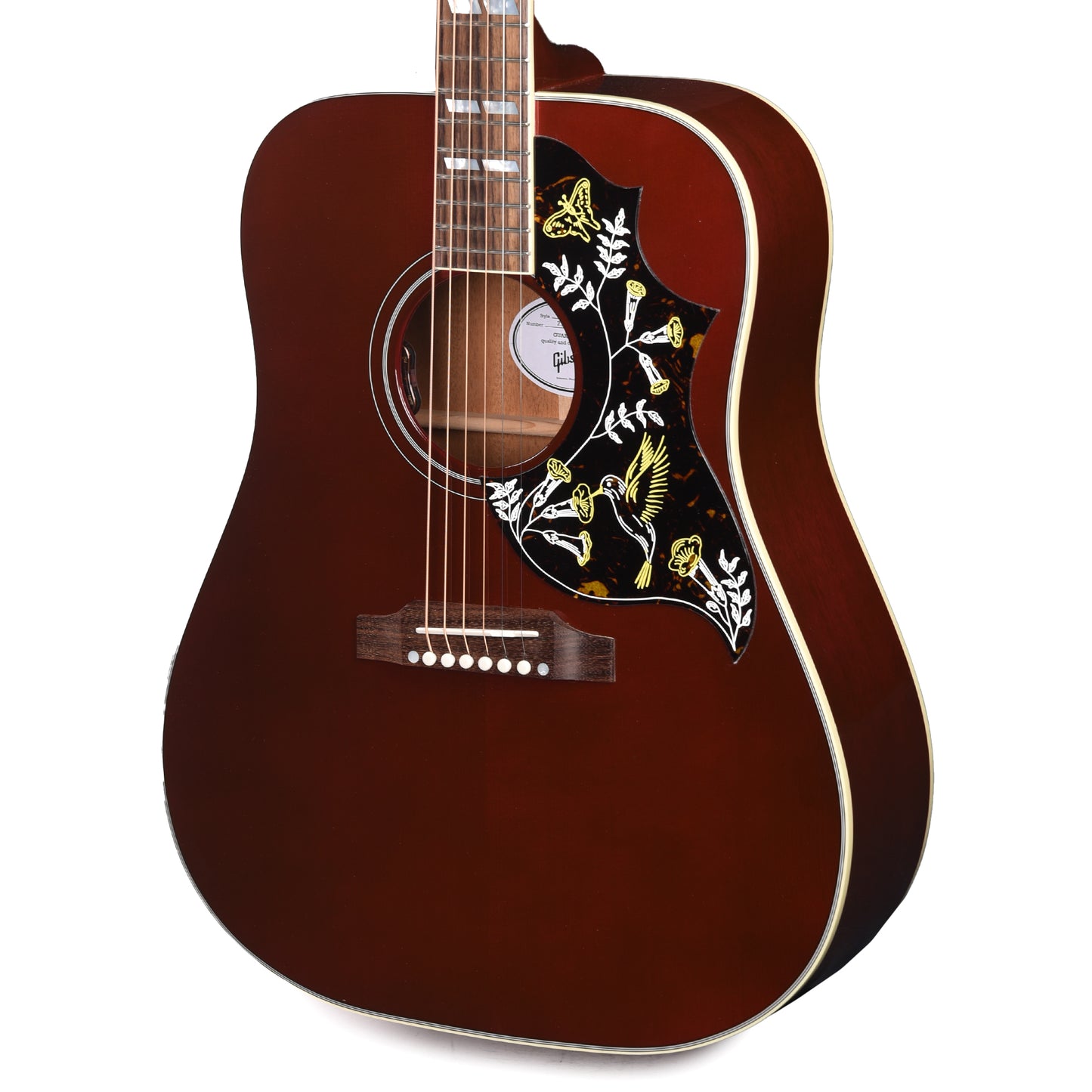 Gibson Modern Hummingbird Standard Wine Red Gloss