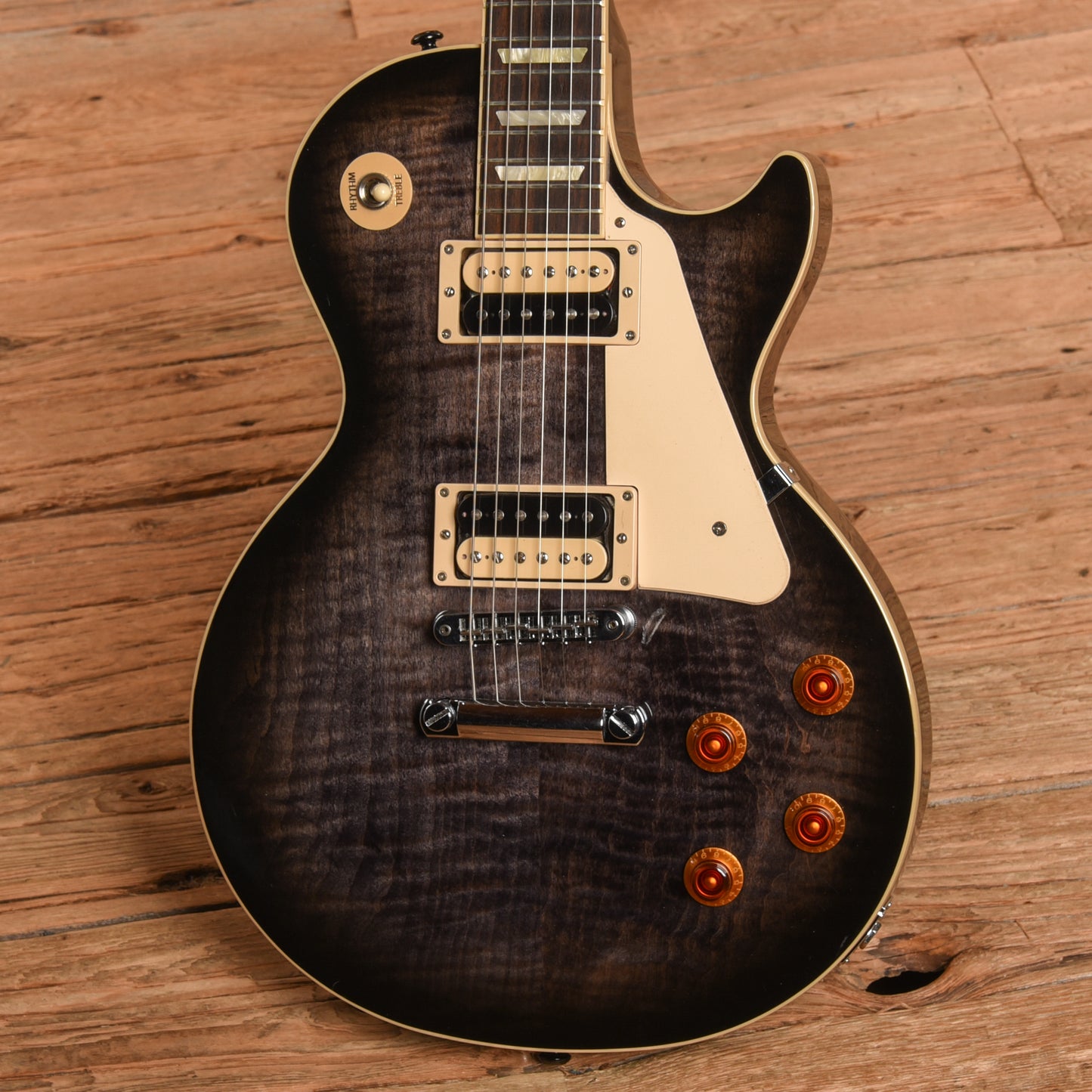 Gibson Les Paul Traditional Pro V Transparent Ebony 2022