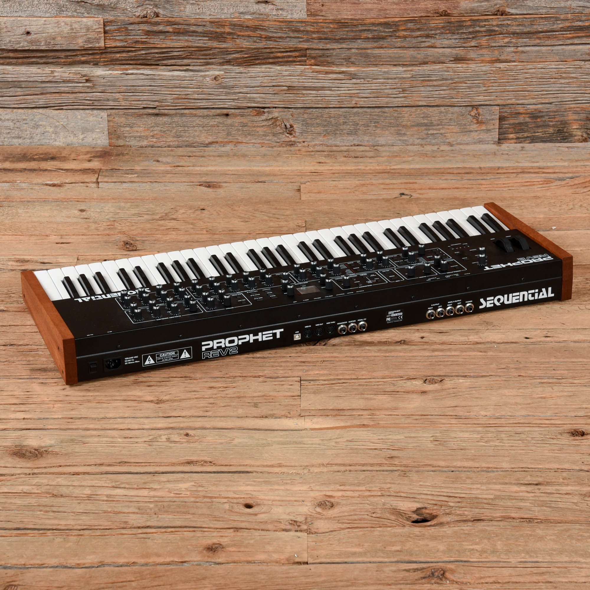 Sequential Circuits Prophet Rev 2 61-Key 16-Voice Polyphonic Synthesizer