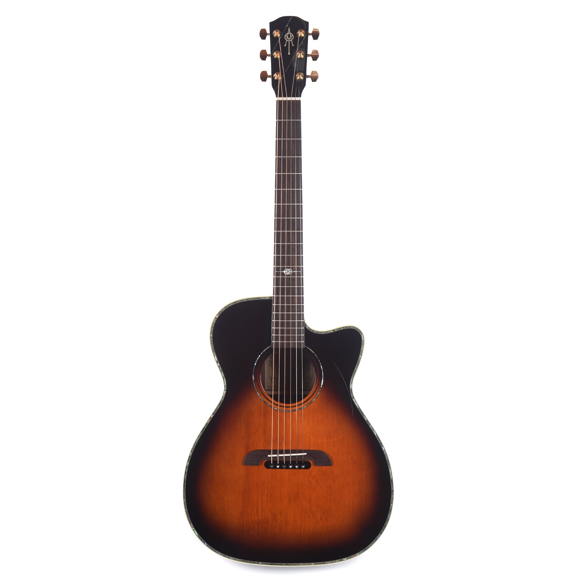 Alvarez WY1 Yairi Stage Folk/OM Solid AA Western Red Cedar/Solid East Indian Rosewood Tobacco Sunburst