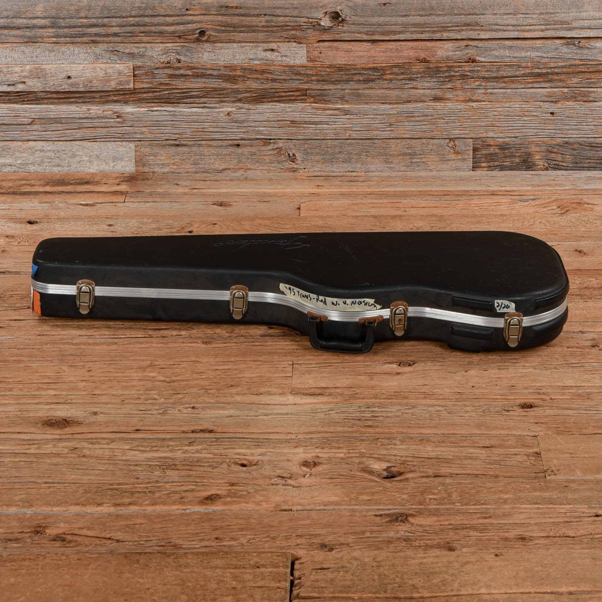 Fender American Professional Stratocaster Neck with Unknown Fender Body Crimson Red Transparent