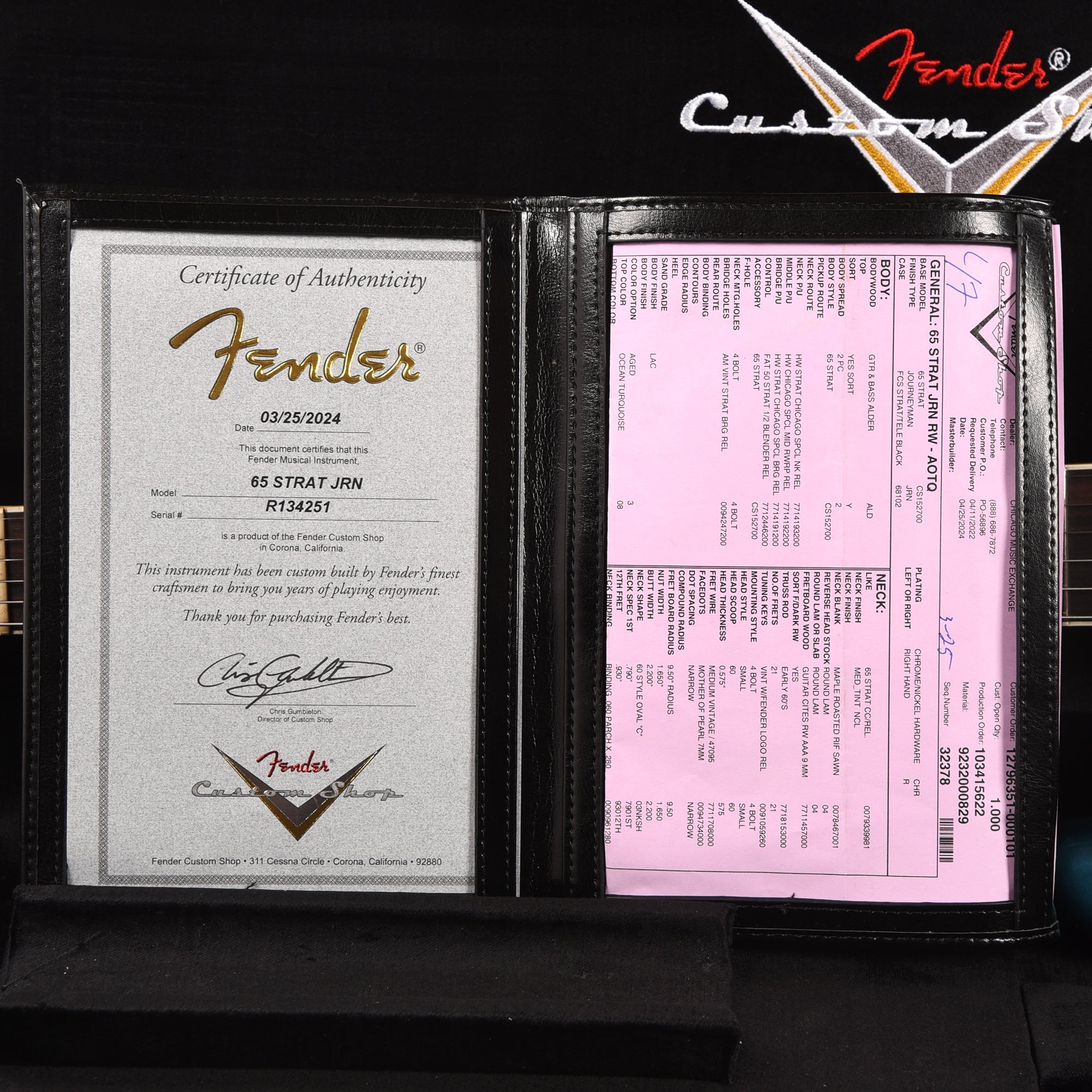 Fender Custom Shop 1965 Stratocaster 