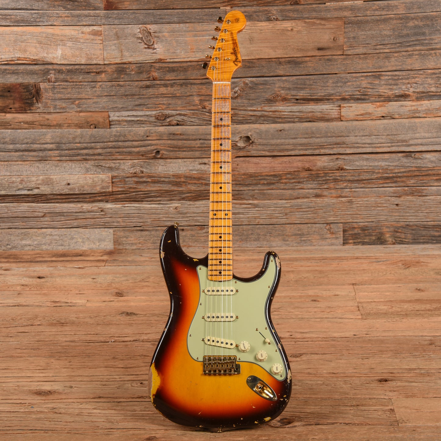 Fender Custom Shop David Brown Masterbuilt '62 Poblano Stratocaster Relic Sunburst 2023