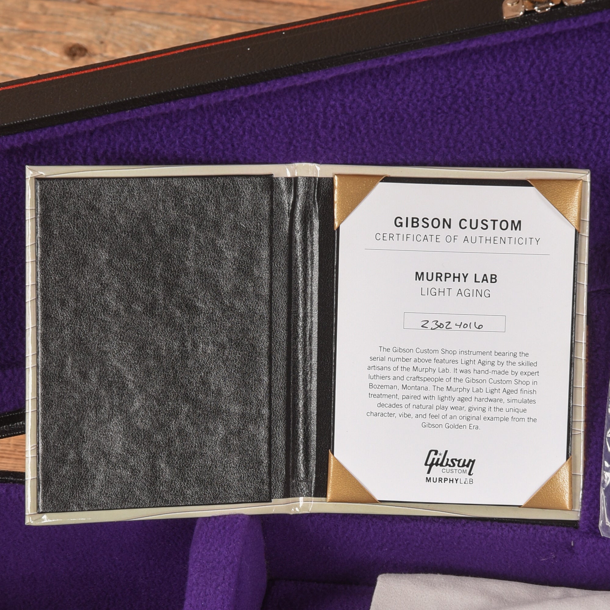 Gibson Custom Murphy Lab '42 Banner Southern Jumbo Light Aged Vintage Sunburst 2024