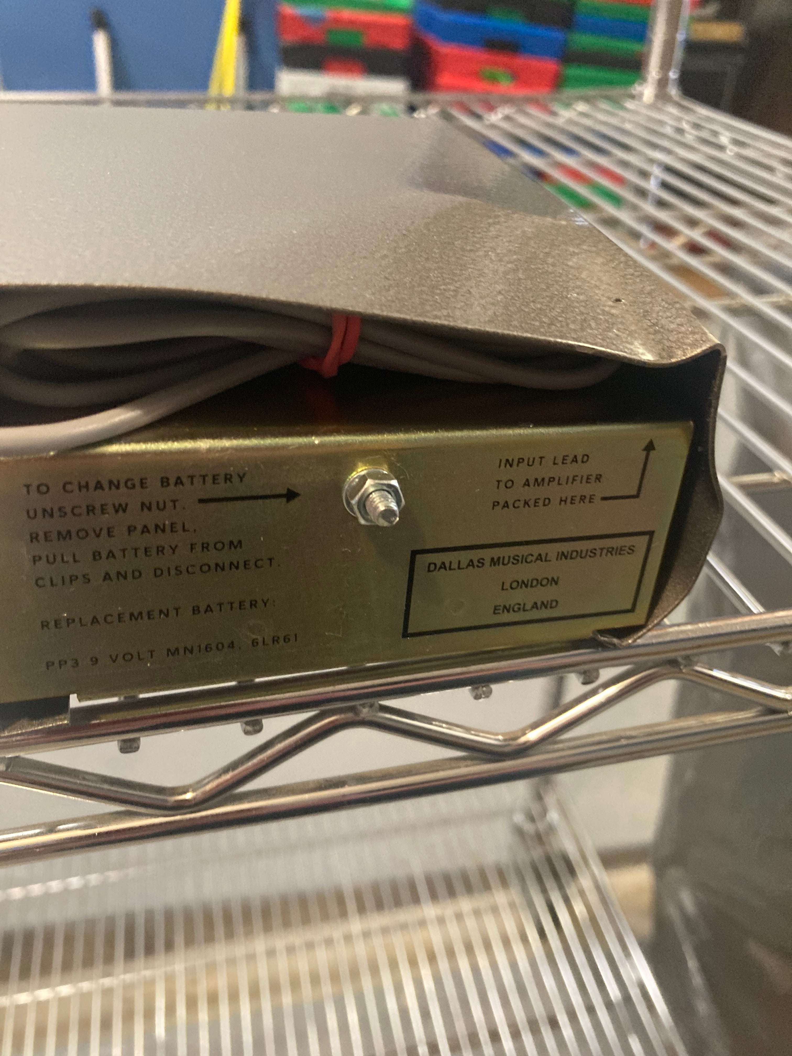 British Pedal Company Vintage Series Dallas Rangemaster Pedal