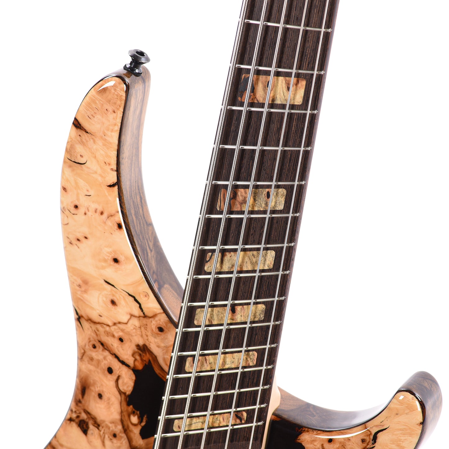 Dingwall Custom Afterburner I 5-String Buckeye Burl/Black Limba Natural w/Darkglass Preamp