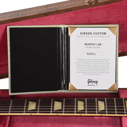 Gibson Custom Shop 1959 Les Paul Standard "CME Spec" Tobacco Burst Murphy Lab Heavy Aged w/60 V2 Neck & Double Classic White Custom "S" Buckers