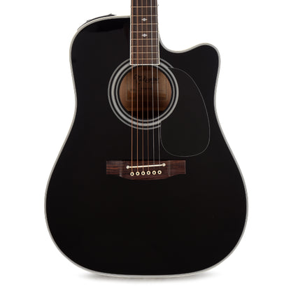 Takamine EF341SC Acoustic Electric Guitar Black