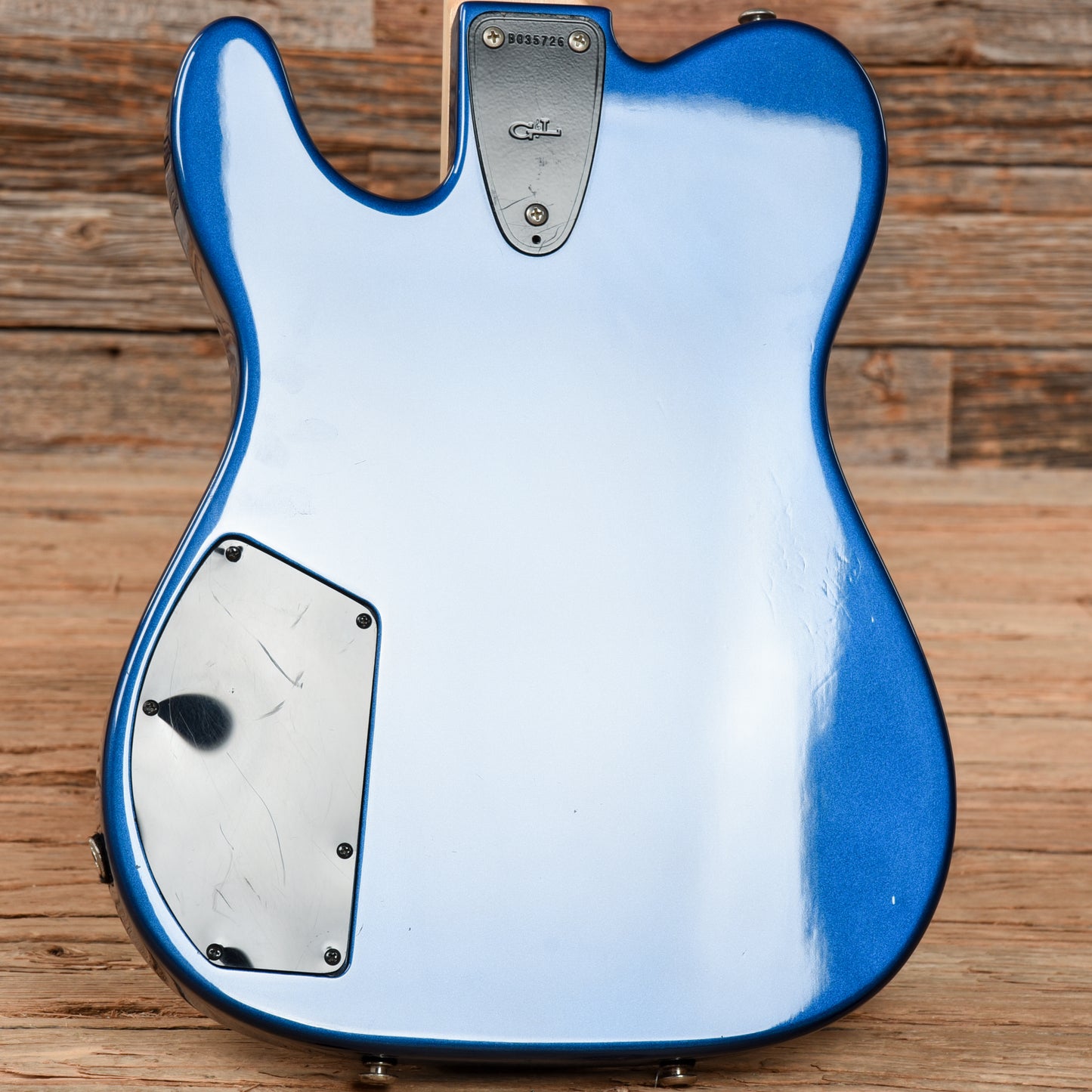 G&L ASAT Bass Semi-Hollow Blue