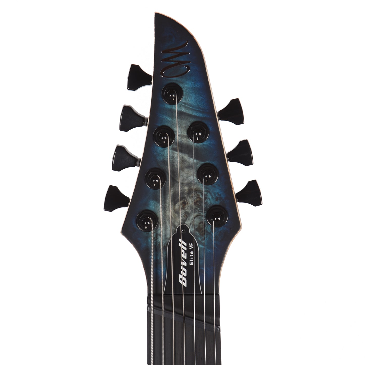 Mayones Duvell Elite VF 7 3A Eye Poplar/Mahogany Custom Color