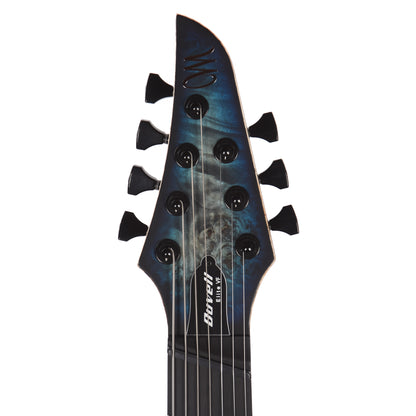 Mayones Duvell Elite VF 7 3A Eye Poplar/Mahogany Custom Color