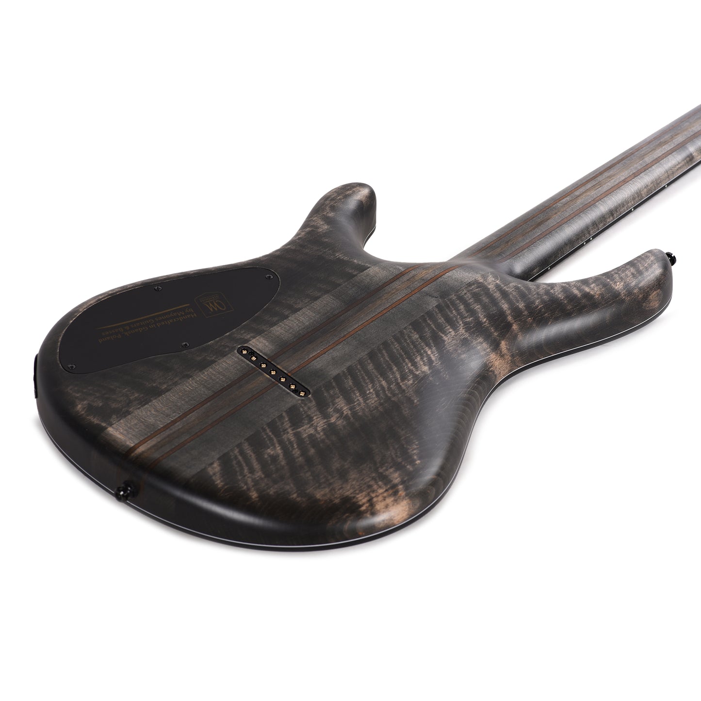 Mayones Regius 7 Curly Poplar 4A/Flamed Alder Trans Dirty Red