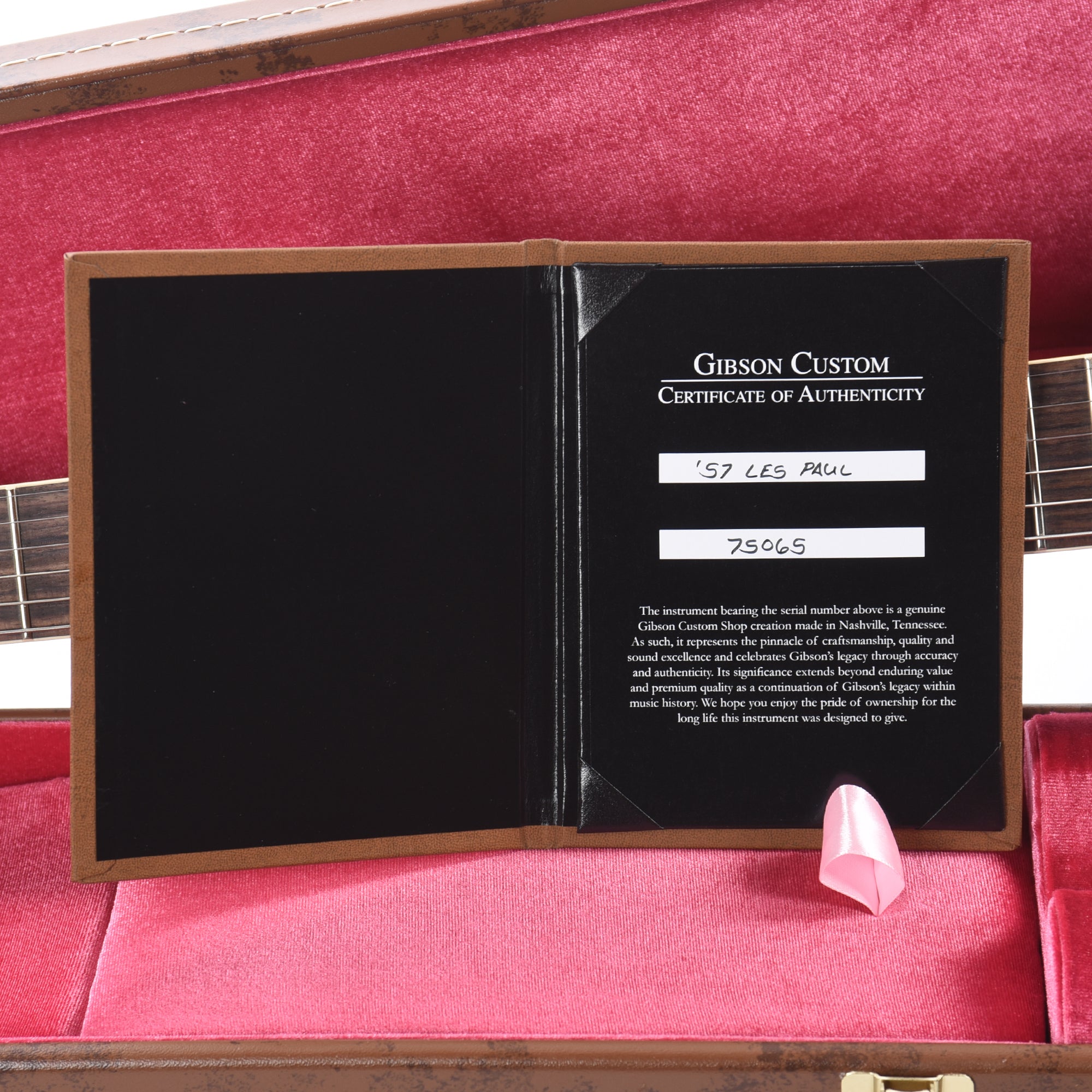 Gibson Custom Shop 1957 Les Paul Goldtop 