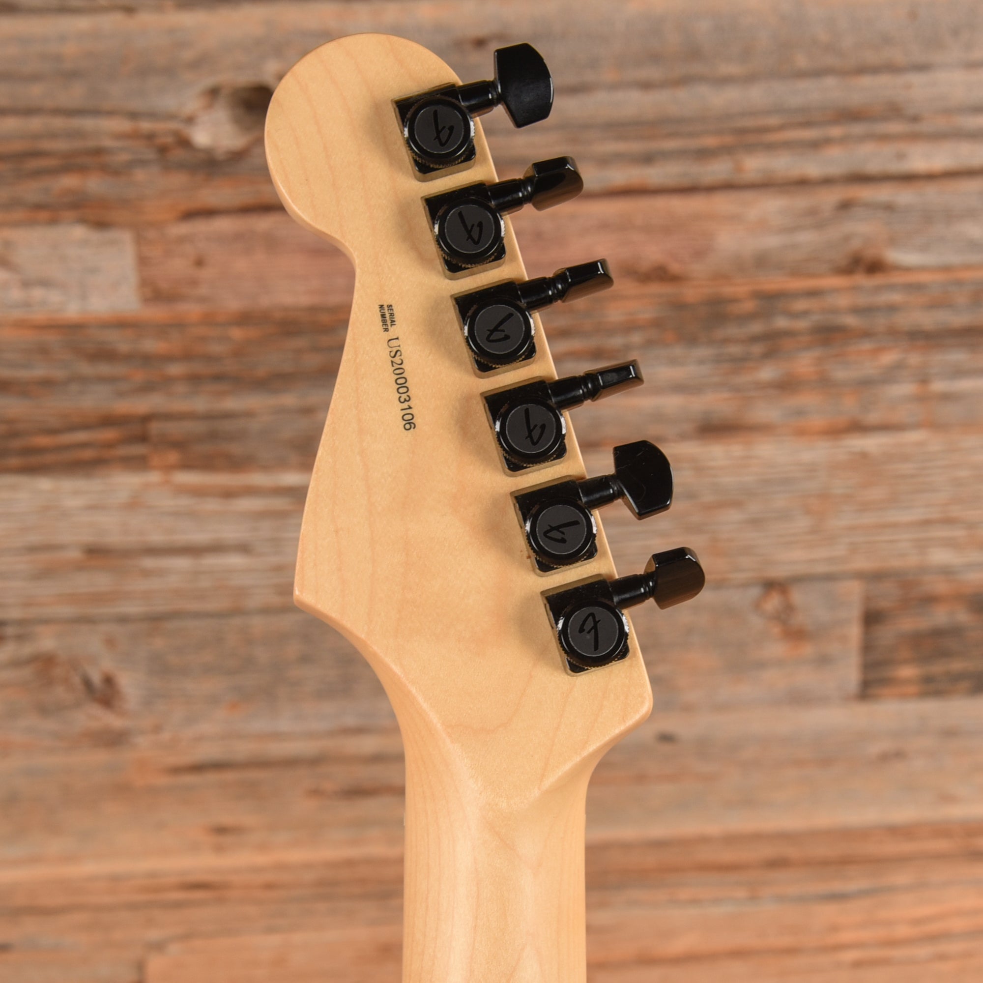 Fender American Channel Bound Stratocaster Neck with American Deluxe Body Aged Cherry Sunburst