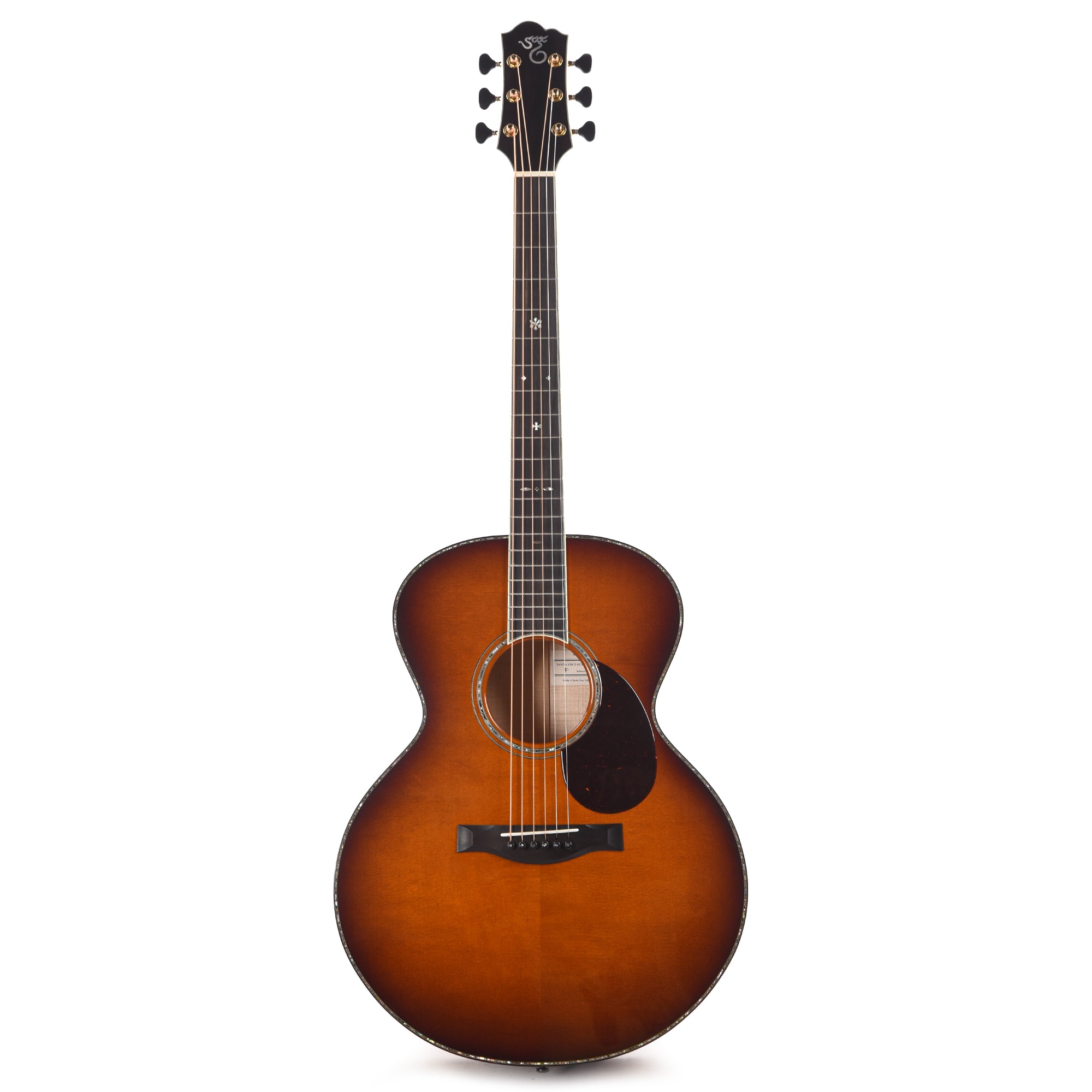 Santa Cruz F Model Bearclaw German Spruce/Flamed Maple Full Body Sunburst