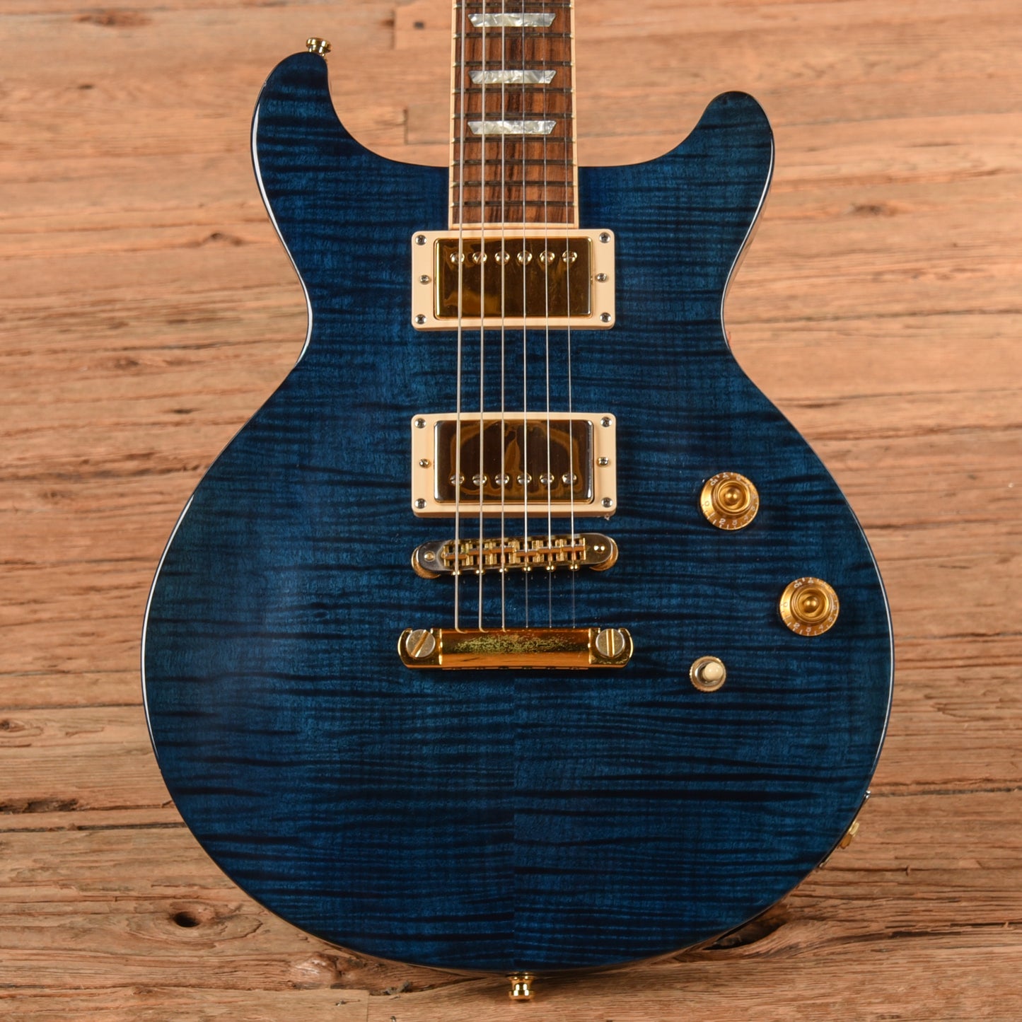 Gibson Les Paul Standard DC Transparent Blue 1998