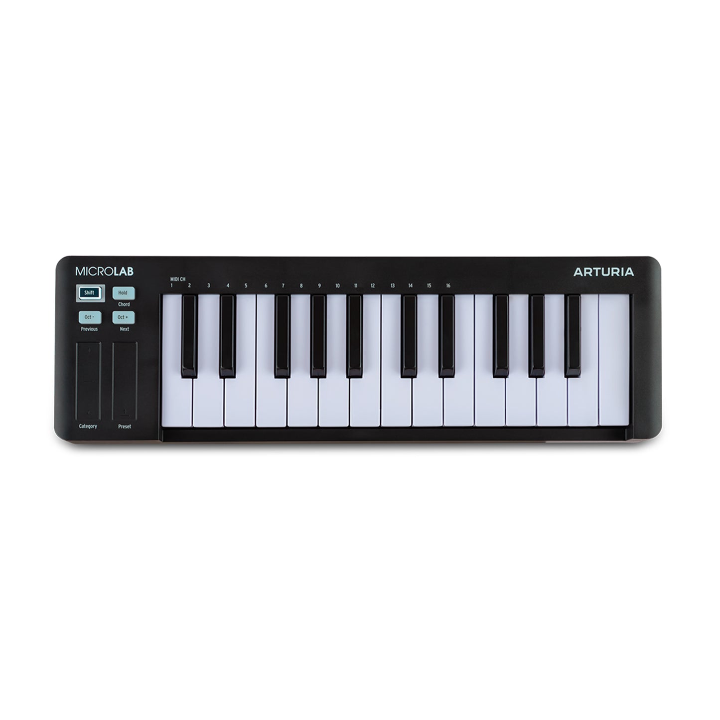 Arturia MicroLab Mk3 25-Key Universal MIDI Controller Black