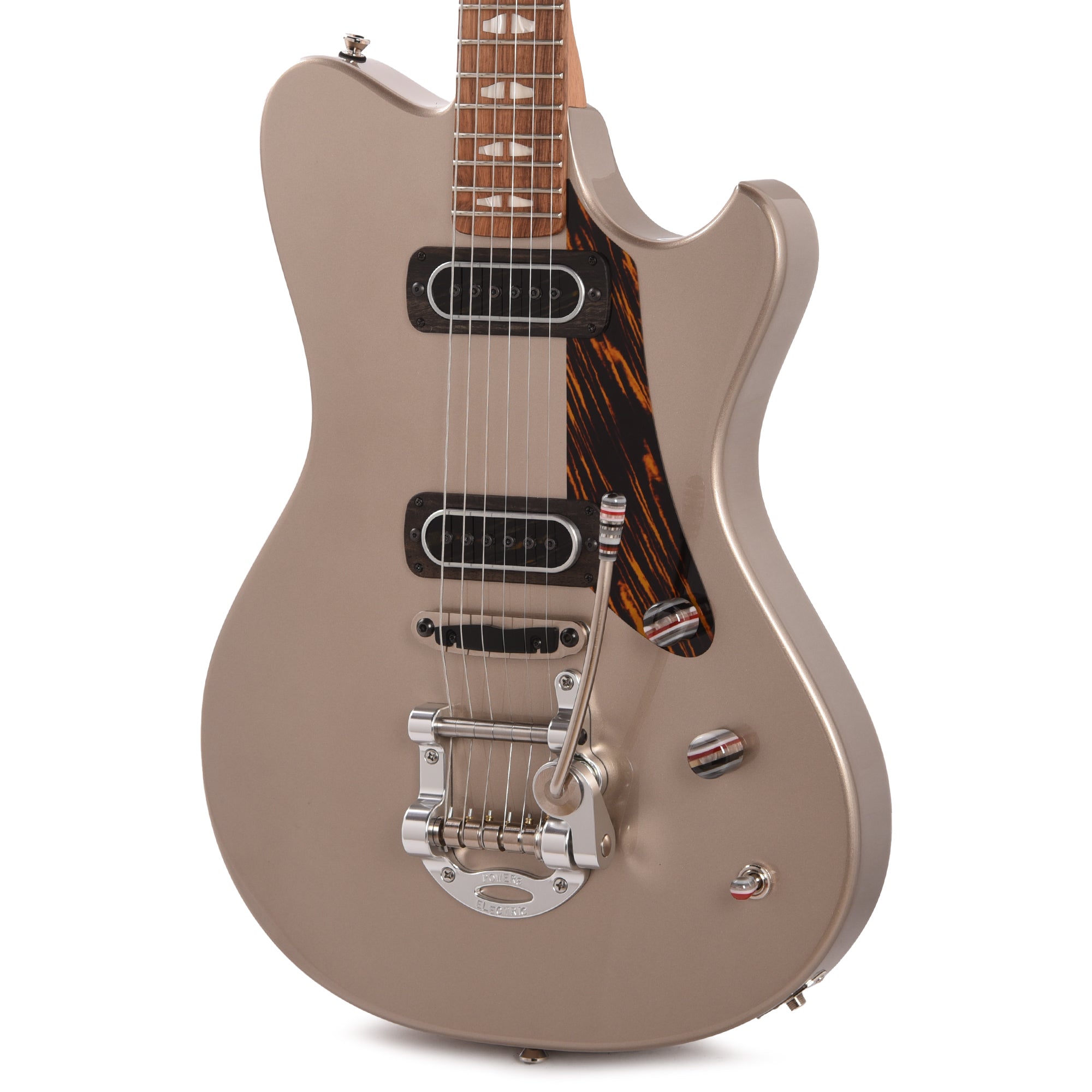 Powers Electric A-Type Platinum Metallic w/PF42 Pickups