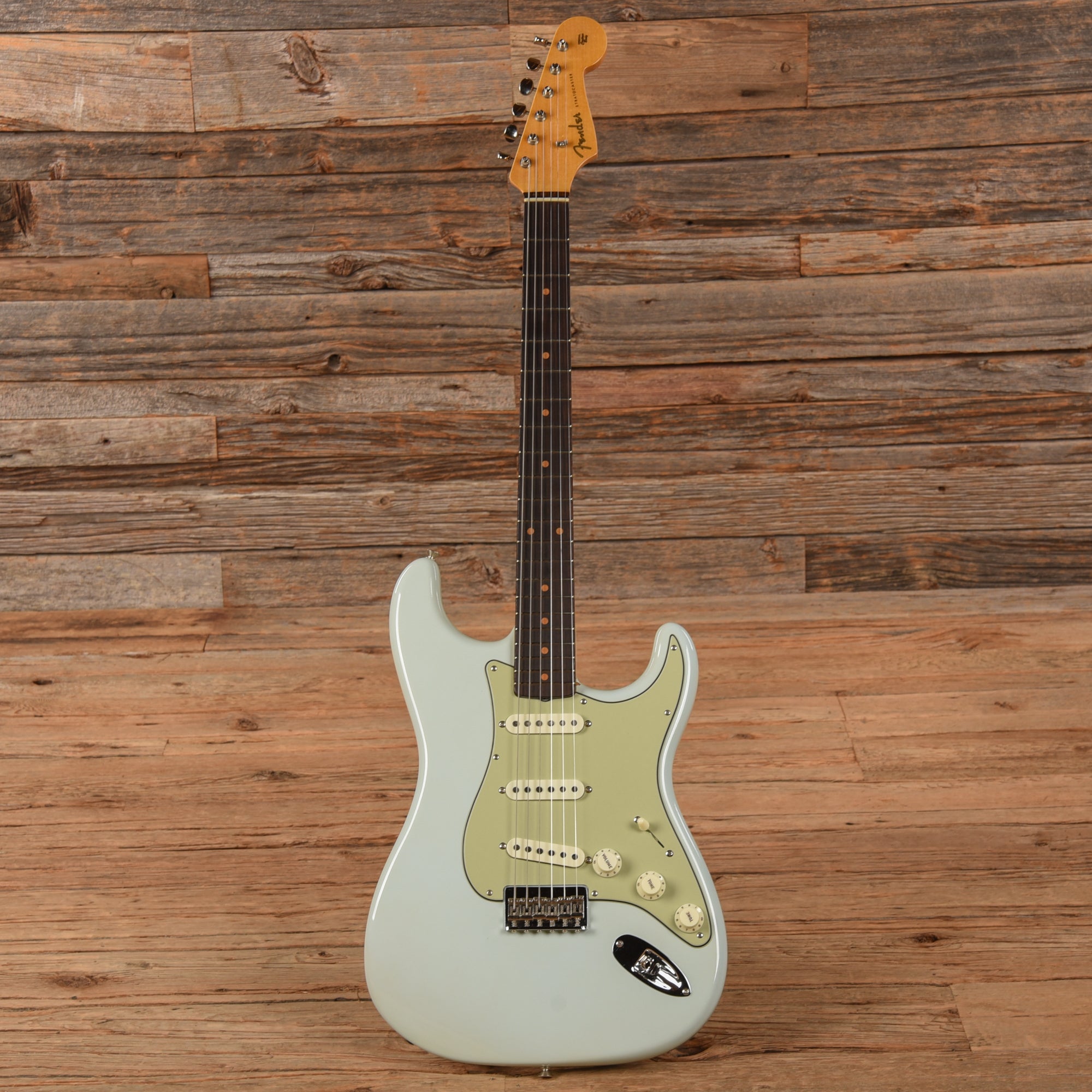 Fender Custom Shop Vintage Custom '59 Stratocaster Hardtail Faded Aged Sonic Blue 2023