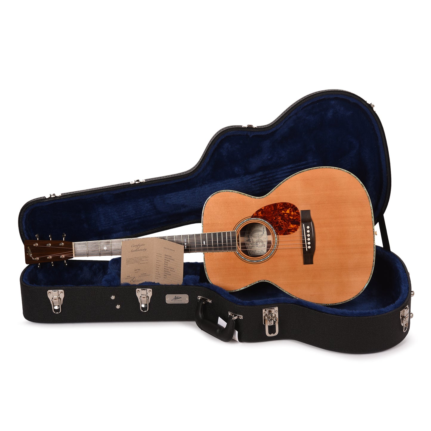 Atkin OM37 Deluxe Baked Sitka/Rosewood Aged Natural