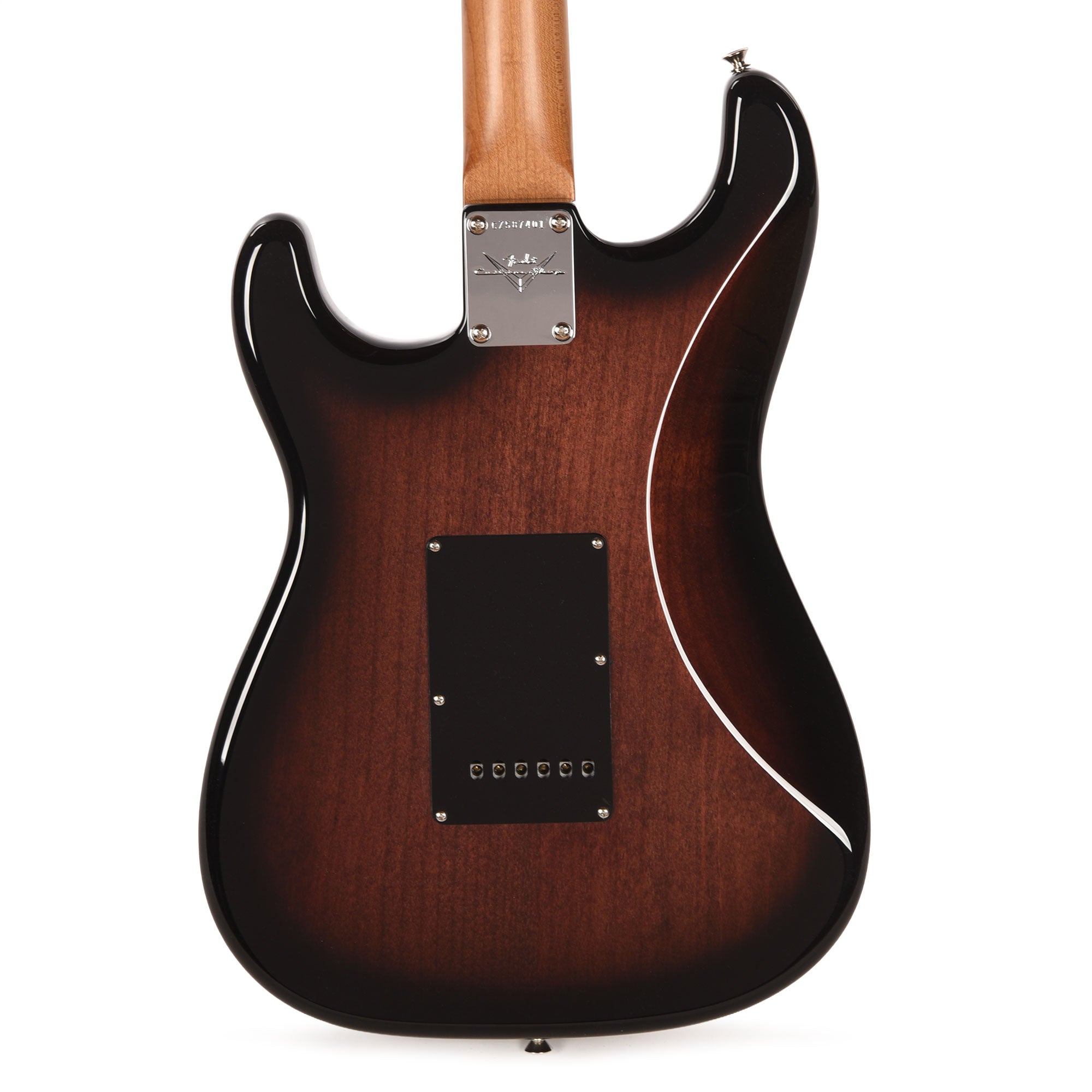 Fender Custom Shop 1960s Stratocaster Buckeye Burl Top Light Transparent Ebony Burst NOS Brazilian Rosewood Fingerboard Master Built by Dennis Galuszka w/Josefina Hand Wound Pickups