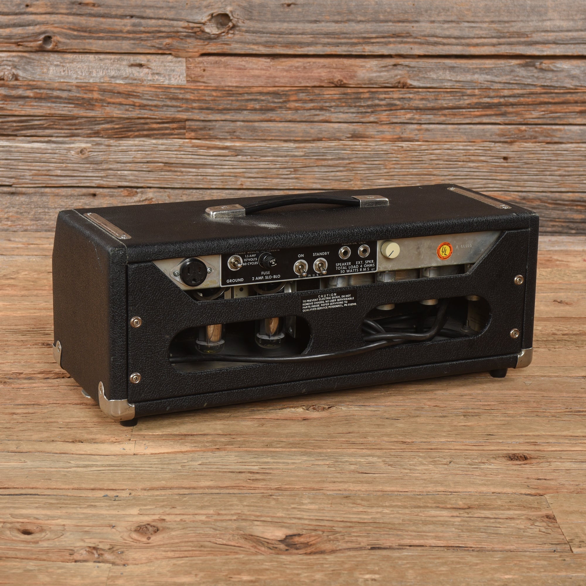 Fender Modded Bassman 50 2-Channel 50-Watt Guitar Amp Head  1976